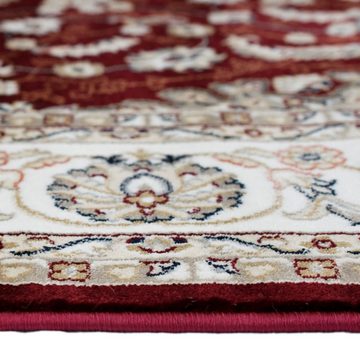 Teppich Eleganter Orientteppich mit wunderschönen Verzierungen, in rot, Carpetia, rechteckig, Höhe: 13 mm