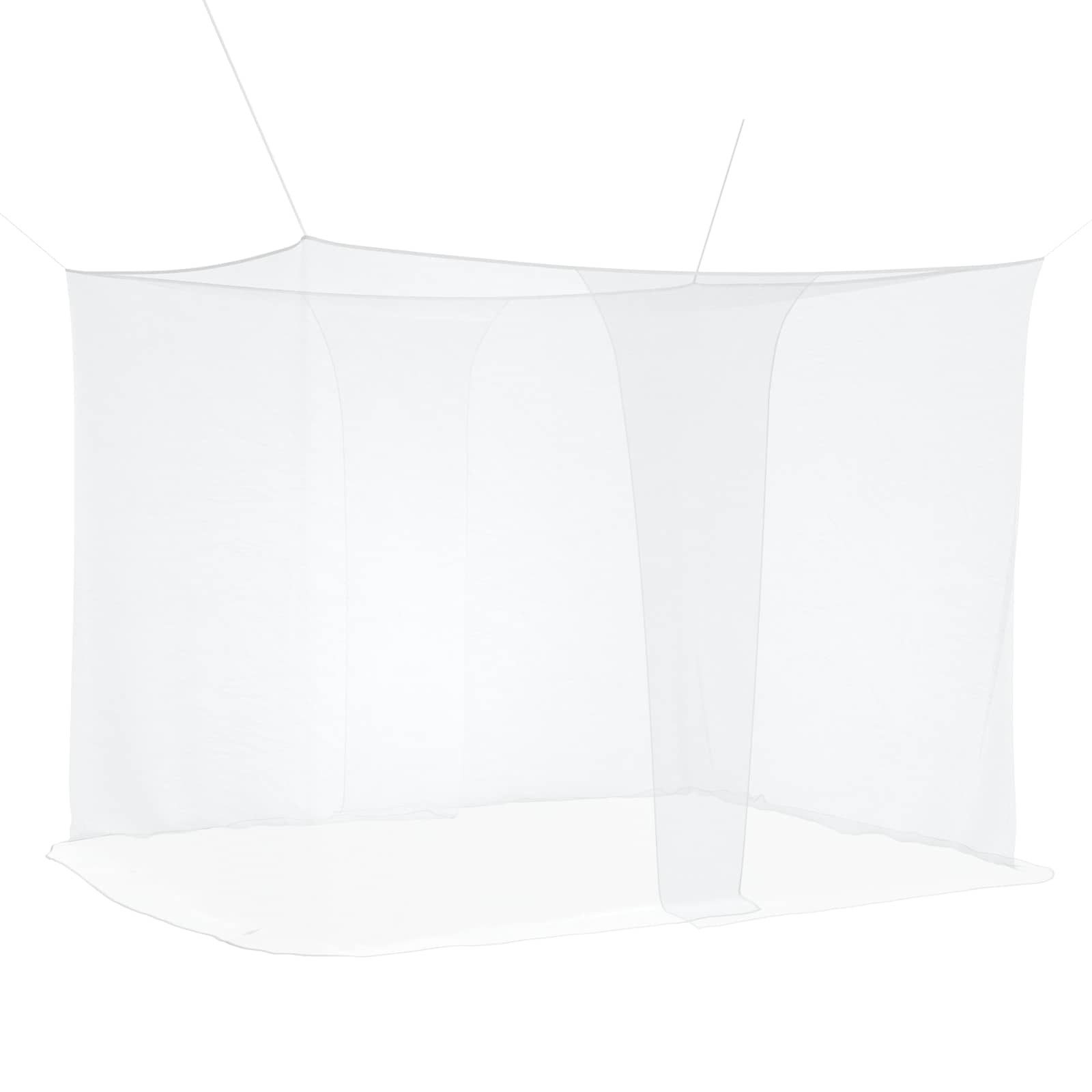 vidaXL Bett Moskito-Netz für das Bett 3 stk. 156 Mesh Weiß Polyester (3-tlg)