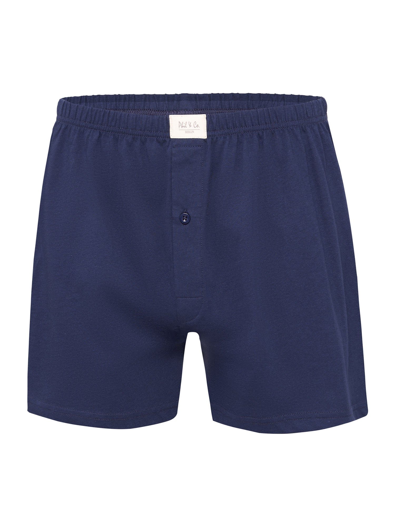 Phil & Co. Fit (6-St) Loose Boxer Jersey navy