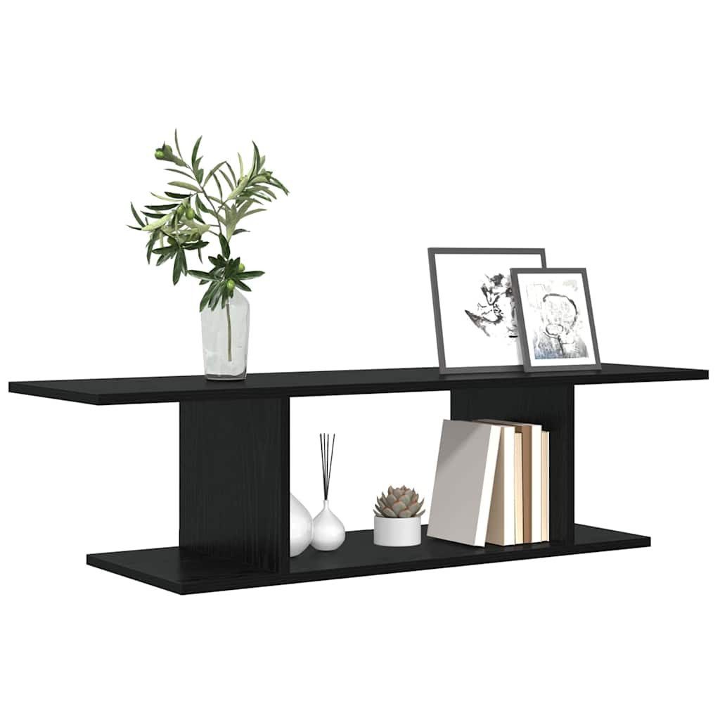 vidaXL TV-Schrank TV-Schrankset 103 x 30 x 26,5 cm Schwarz Holzwerkstoff (1-St)
