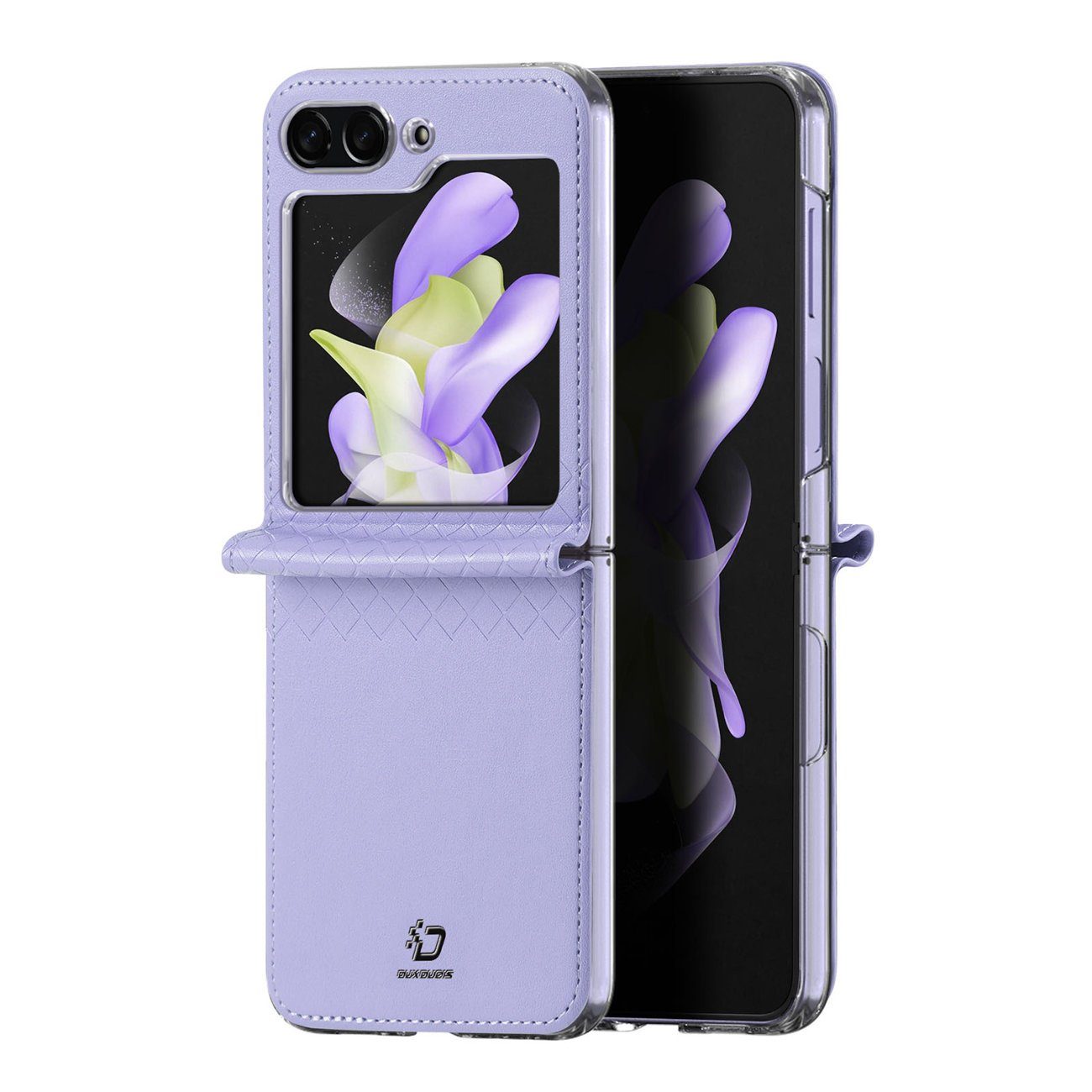 Dux Ducis Smartphone-Hülle Bril kompatibel mit Samsung Galaxy Z Flip5 5G Flip Ledertasche
