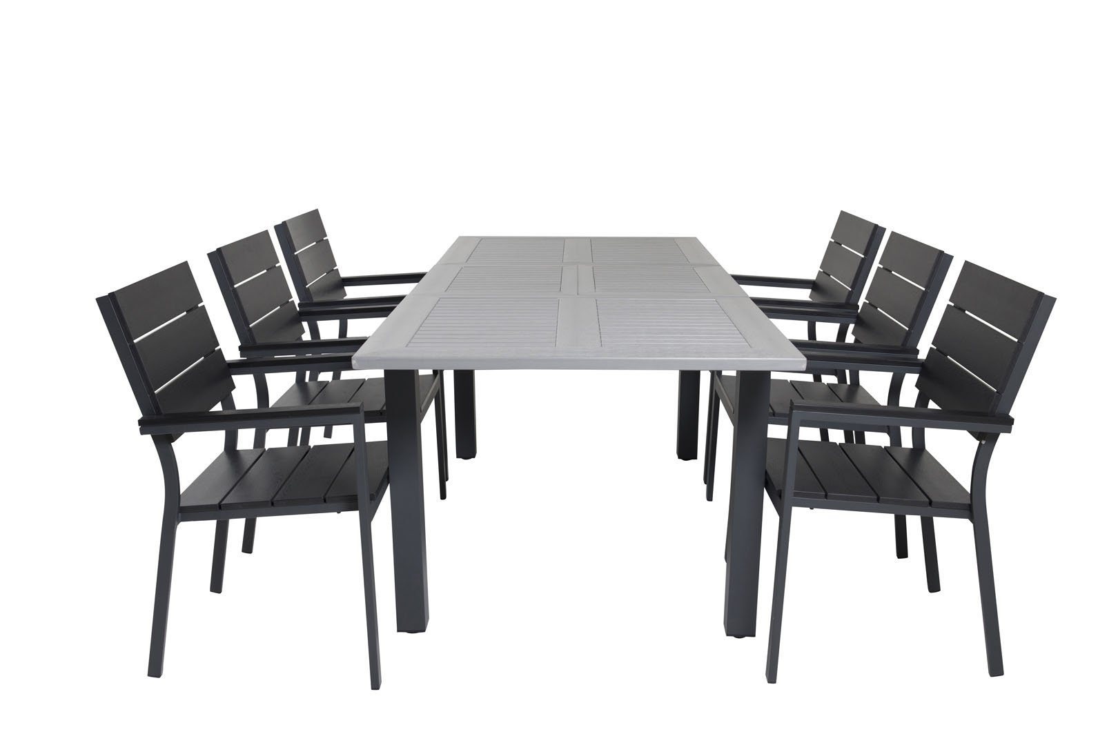 ebuy24 Garten-Essgruppe Albany Gartenset Tisch 90x152/210cm und 6 Stühle L. Reduzierter Preis € 1.483,95. Unverbindliche Preisempfehlung € 2.471,95