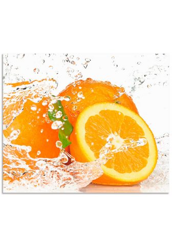 Artland Küchenrückwand Orange su Spritzwasser ...