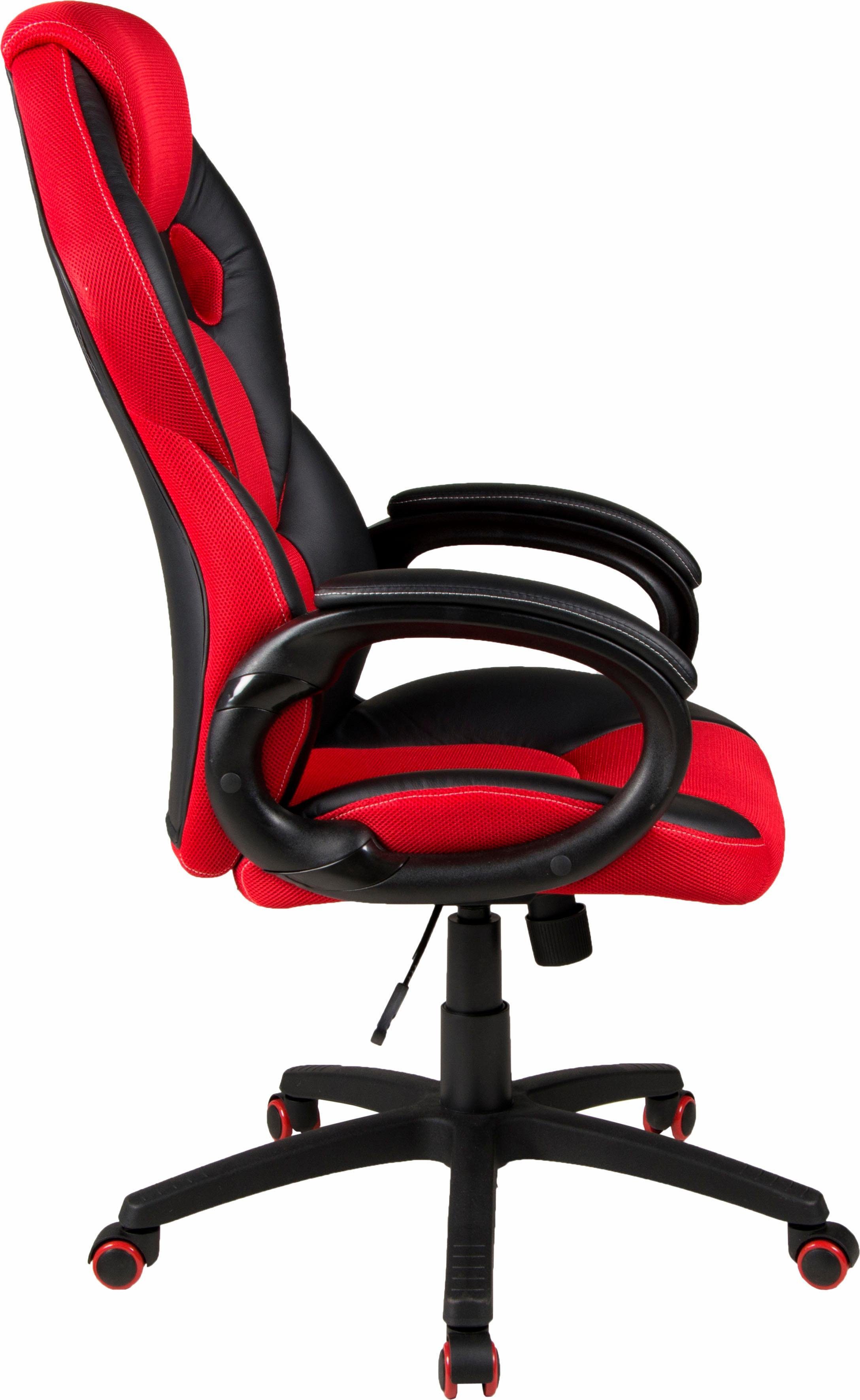Gaming-Stuhl mit modernem Collection Duo Netzstoffbezug Samu,