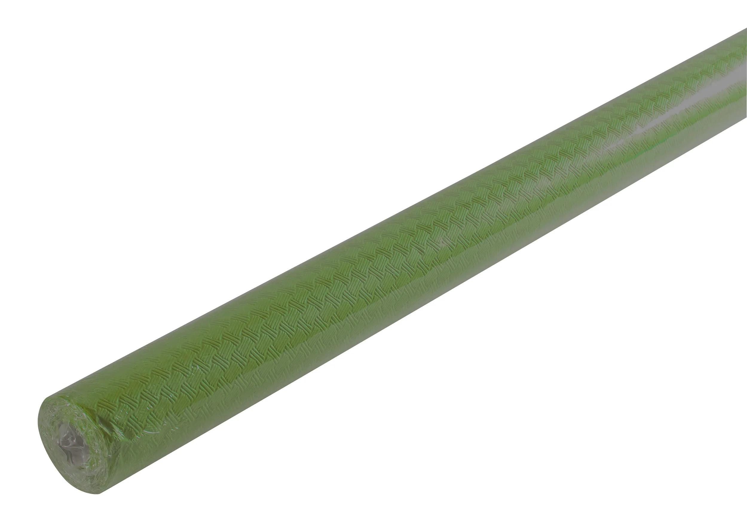 PROnappe Tischband 16x Tischdecke Rolle, geprägt, Leineneffekt 6x1,18m Olivgrün RG360690I