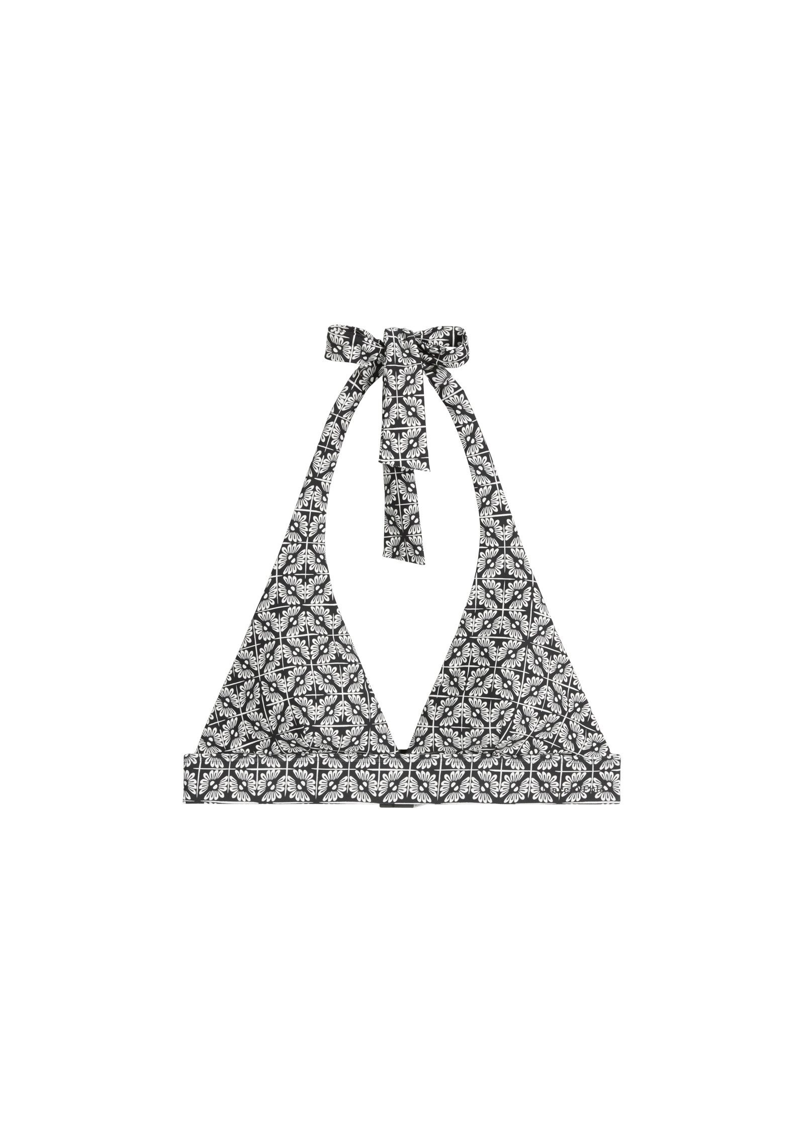 Marc O'Polo Triangel-Bikini-Top Geo Capsule, tiefer V-Ausschnitt, Neckholde günstig online kaufen