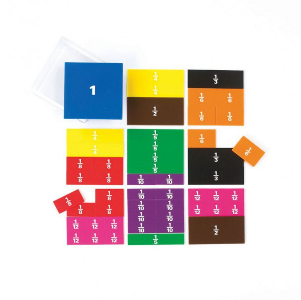 Experimentierkasten Bruchquadrate