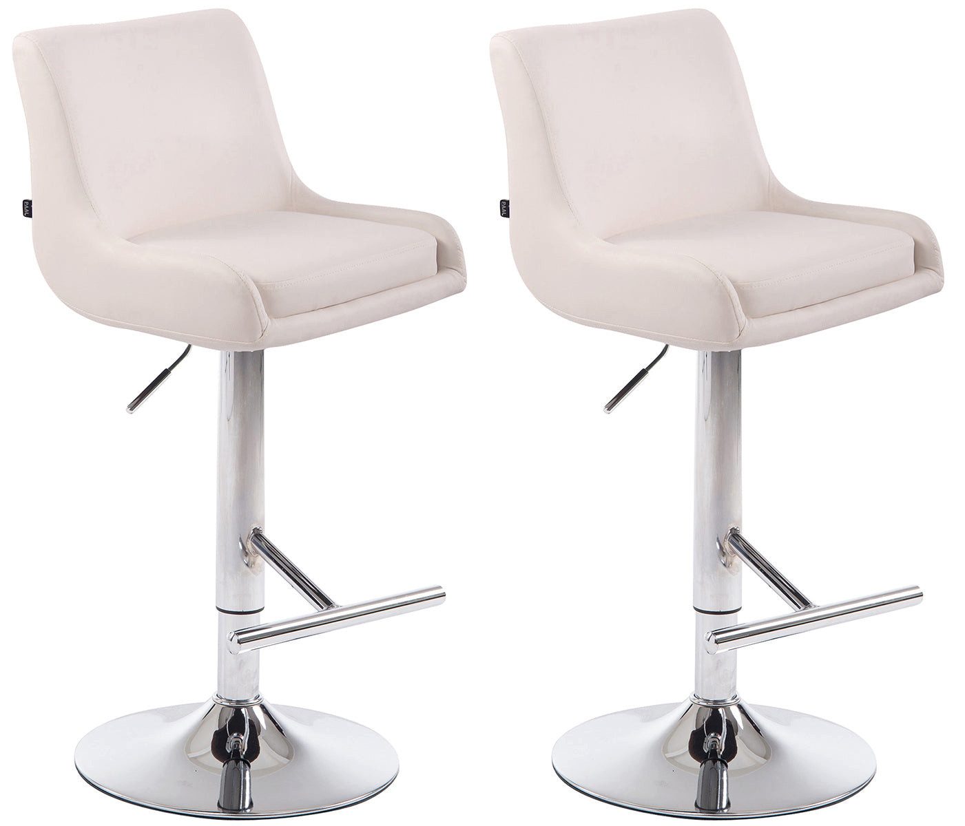 Bistrostuhl 2er Set Barhocker Club Kunstleder
