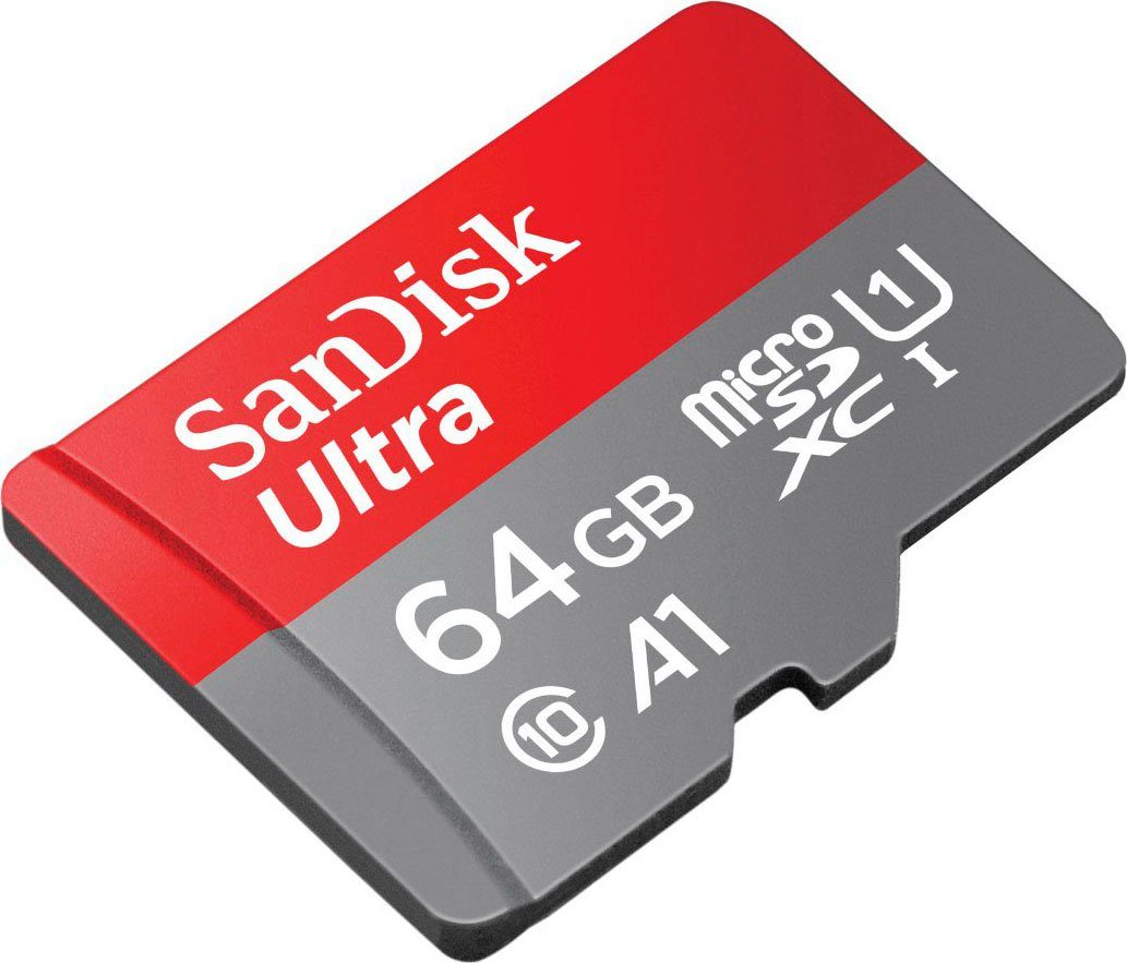 Sandisk Ultra microSDXC Speicherkarte (64 GB, Class 10)