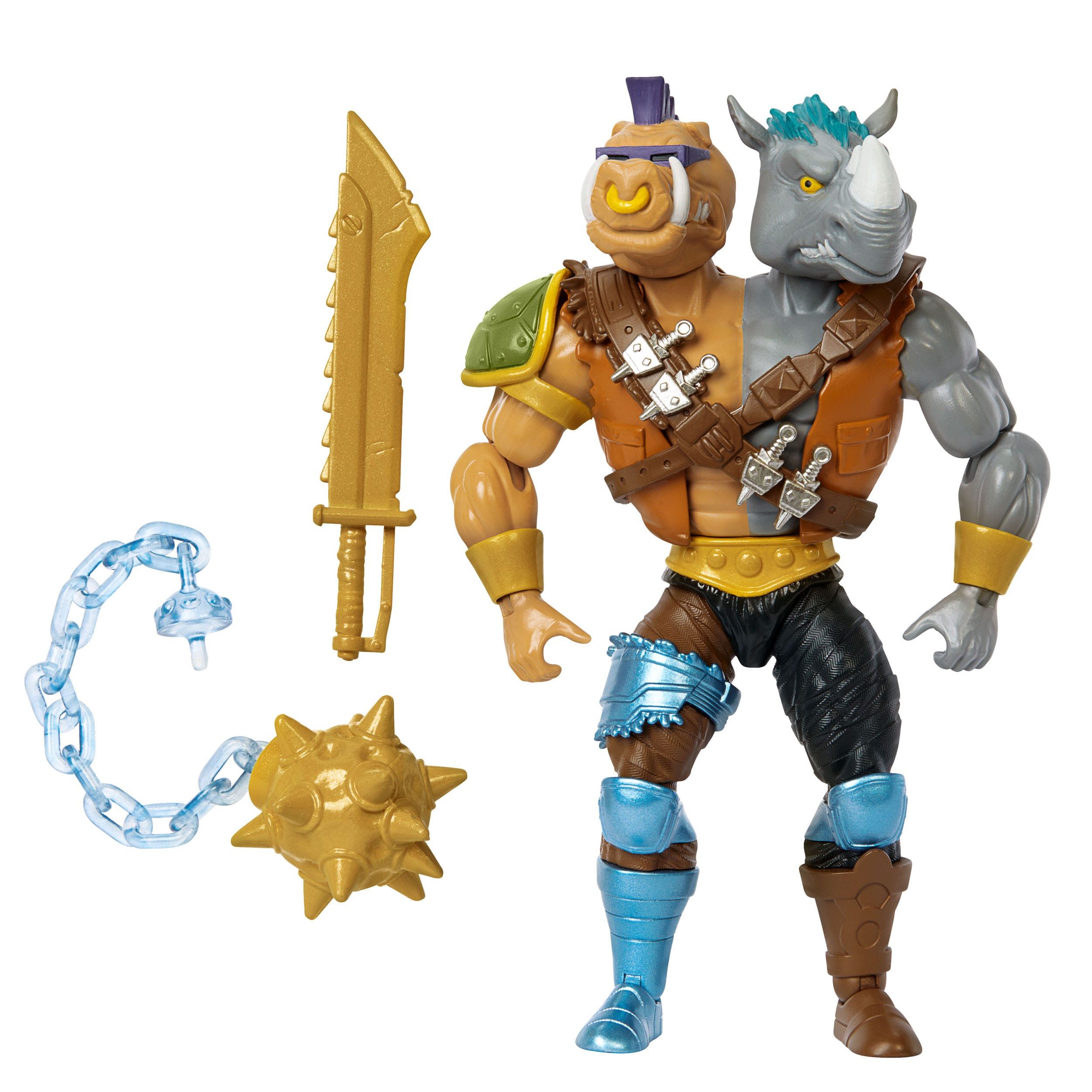 Mattel® Actionfigur Turtles of Grayskull - MotU & TMNT 14cm Figur, 14 cm große Deluxe Figur mit Zubehör