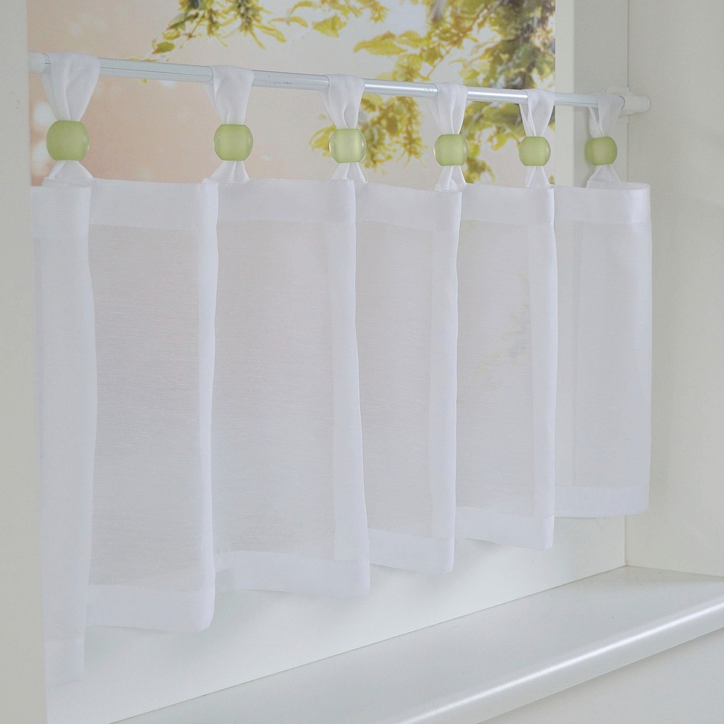 Kutti Gardinenbefestigungen Ersatzteile Acrylkugel, Schlaufenkugel, Ø günstig online kaufen