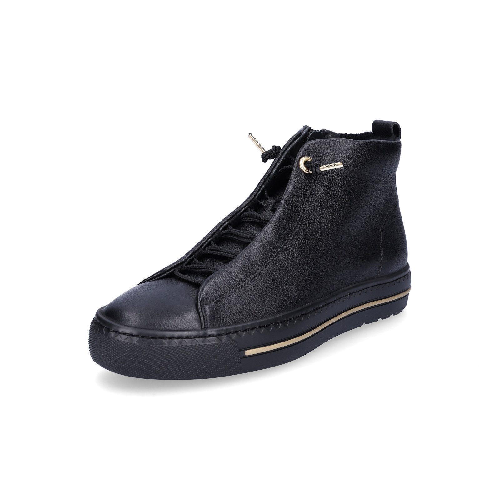 Paul Green Paul Green Damen High-Top Sneaker schwarz Sneaker