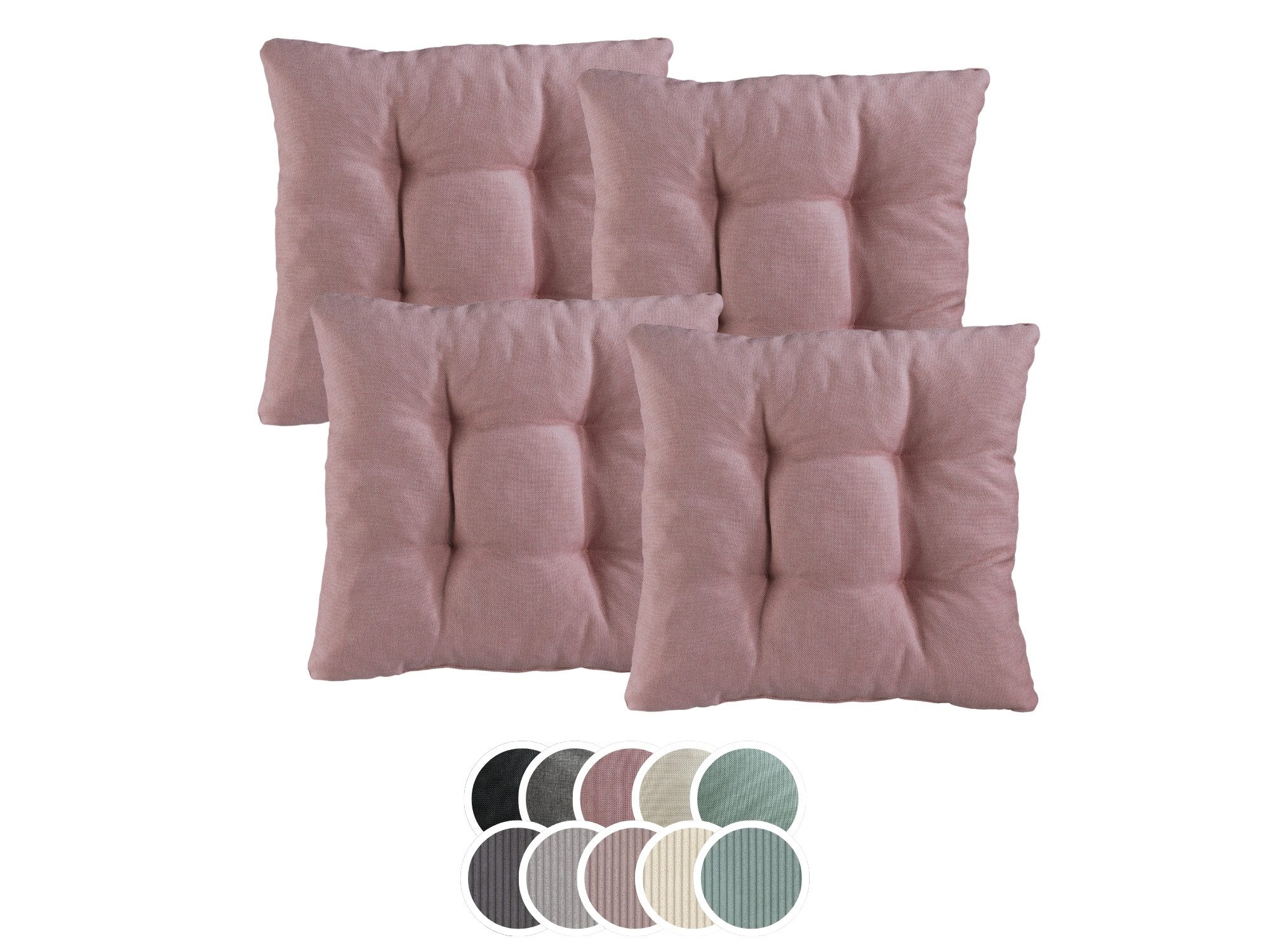 XDREAM Stuhlkissen Sitzkissen Set (2er & 4er) für Stühle und Bänke, robuste günstig online kaufen