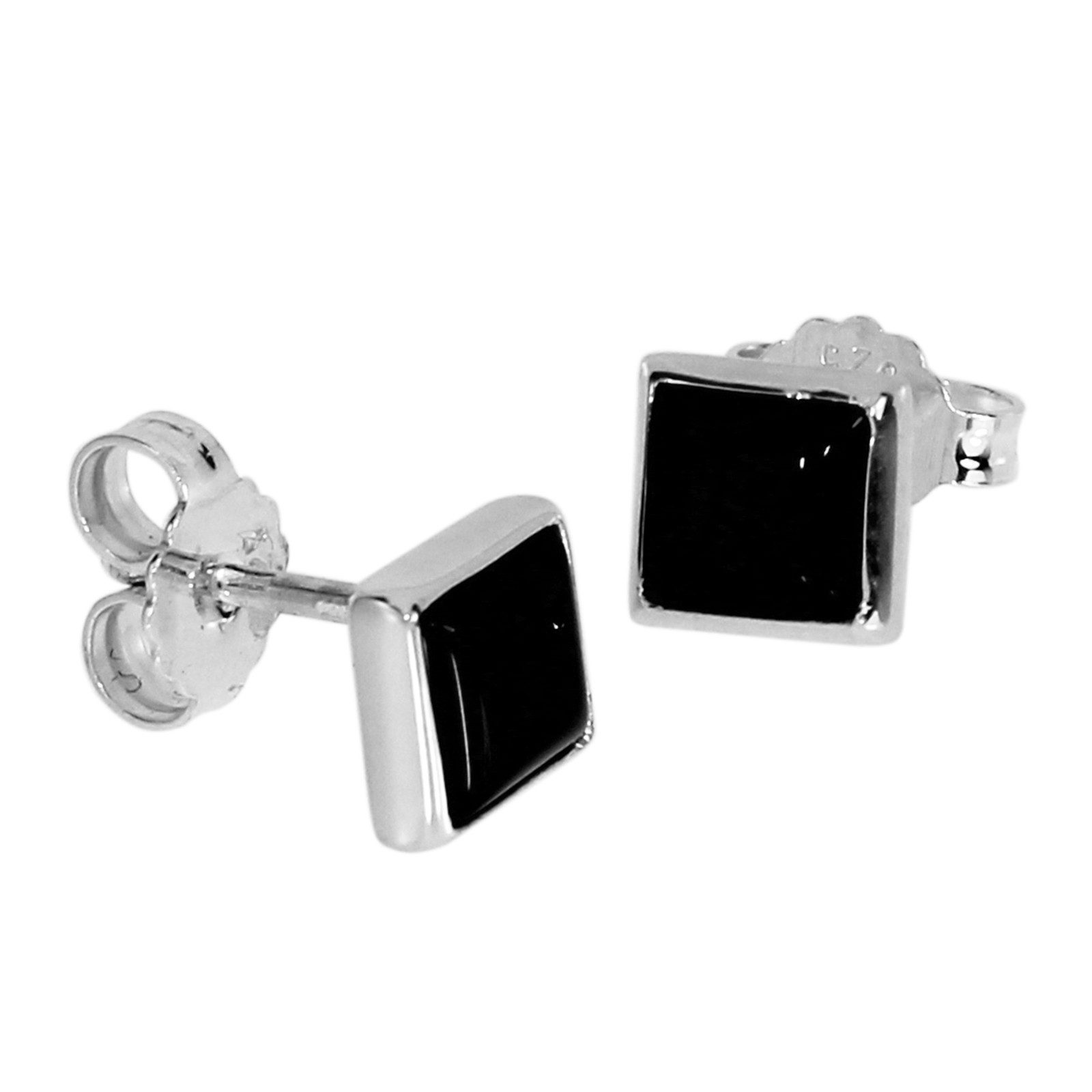 OSTSEE-SCHMUCK Paar Ohrstecker Ostsee-Schmuck Ohrstecker Classic 6x6 mm (2- günstig online kaufen