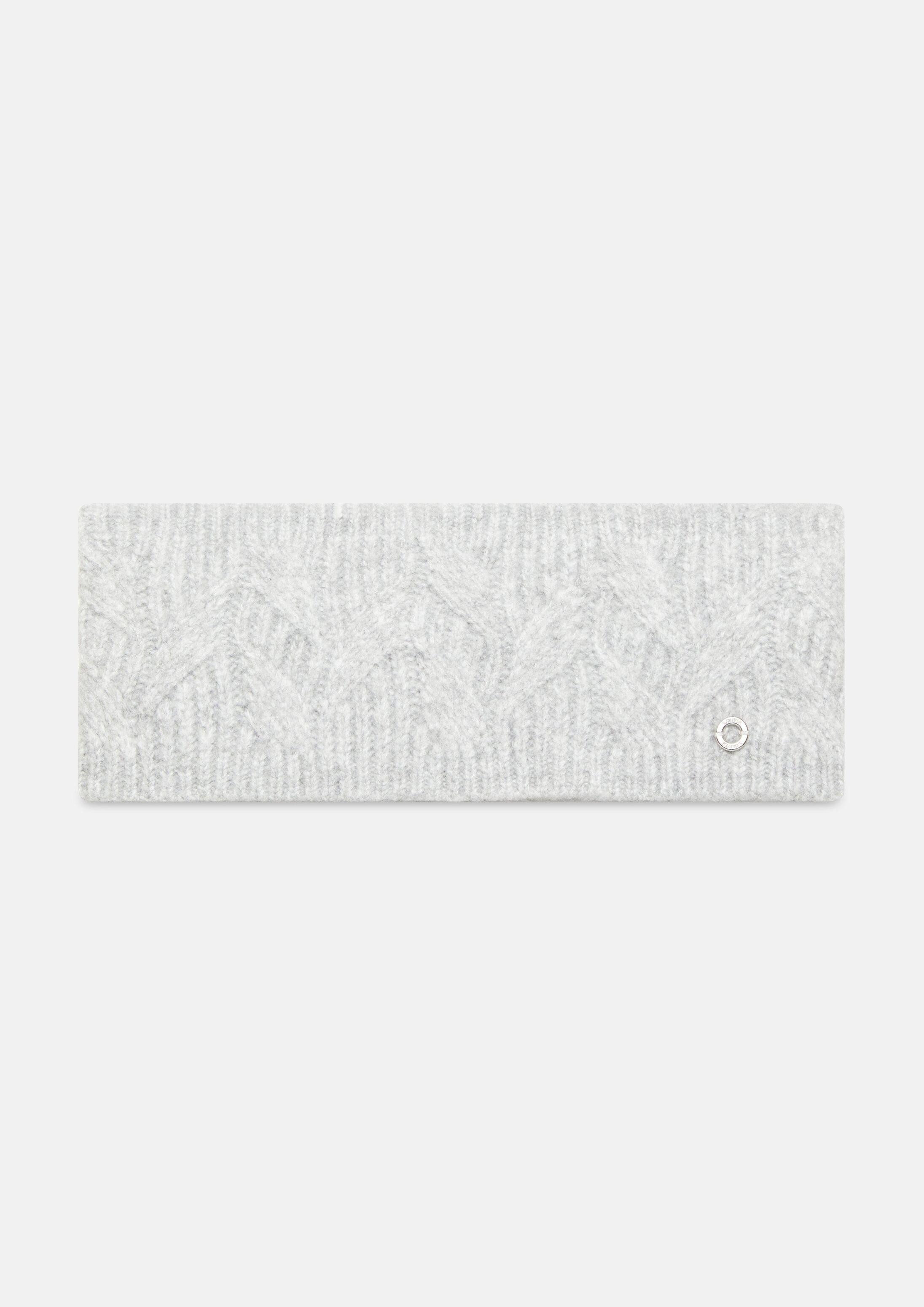 s.Oliver Stirnband Stirnband Stirnband mit Zopfmuster und Fleece-Futter