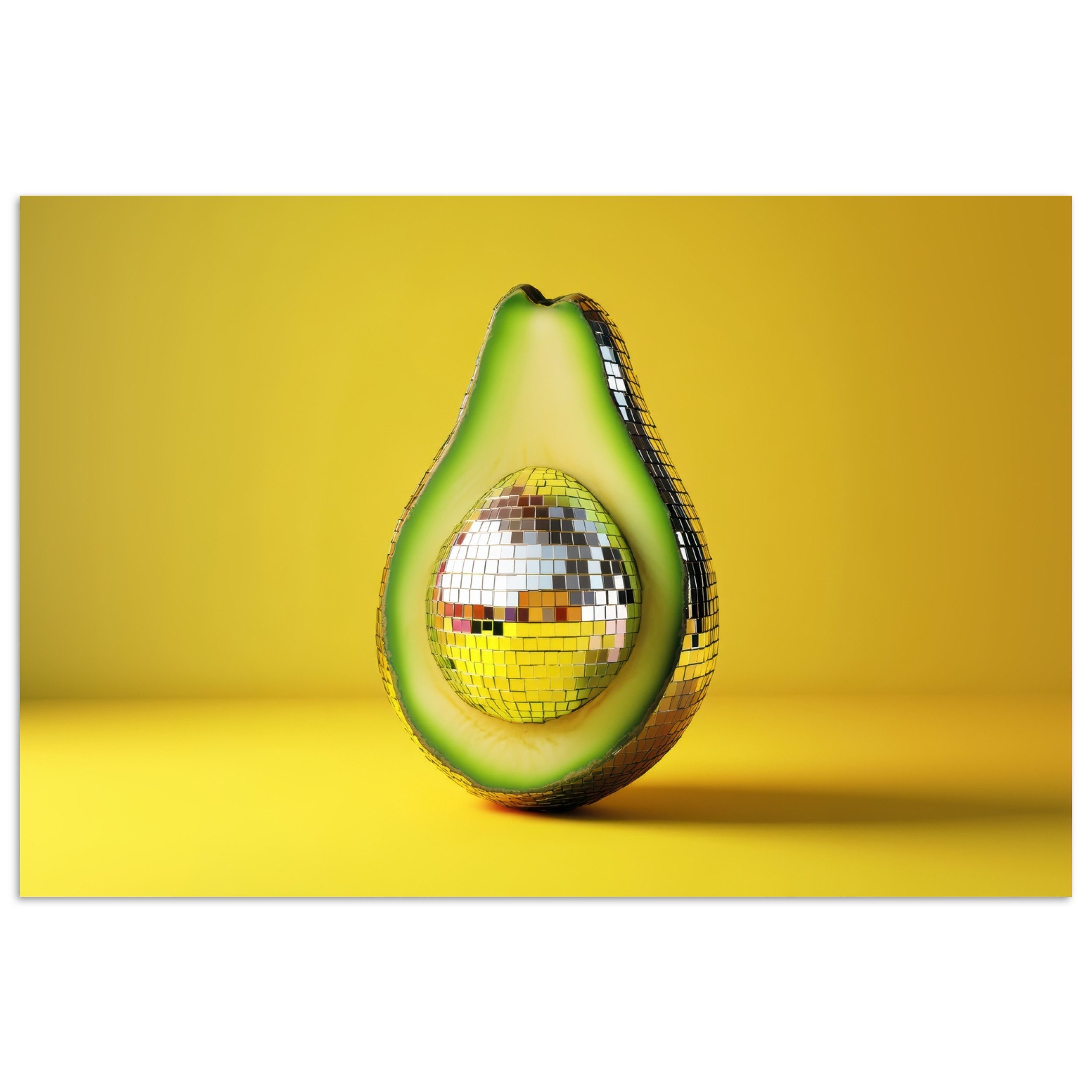 MuchoWow Poster Avocado - Discokugel - günstig online kaufen