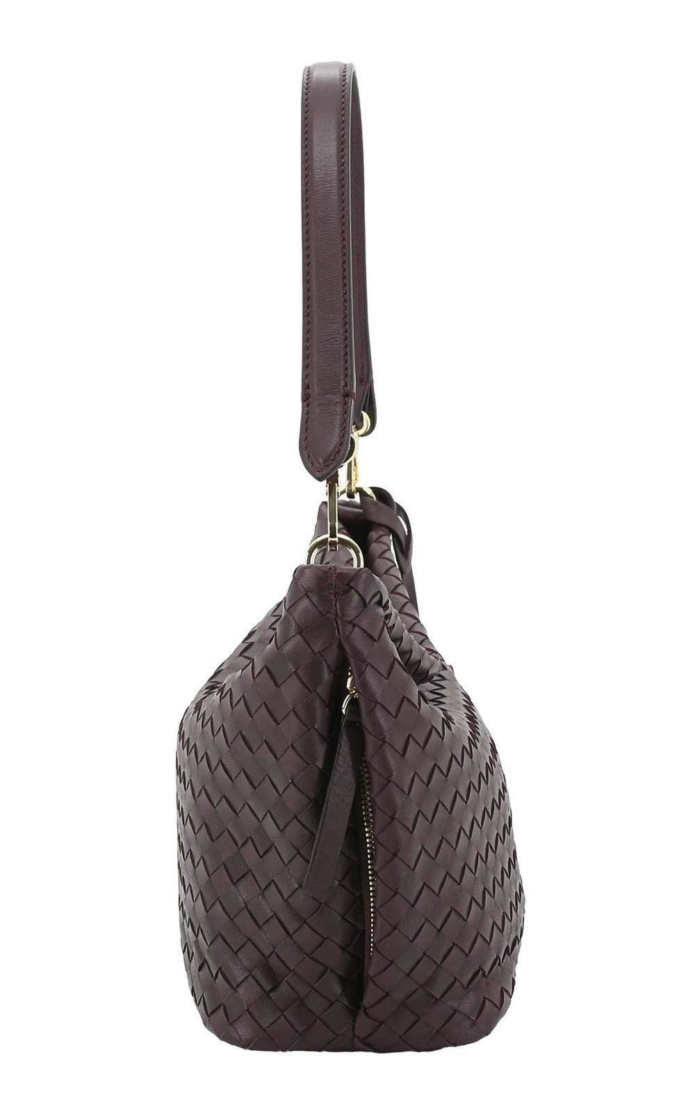 Abro Schultertasche Ebony Shoulder Bag, aus echtem Leder