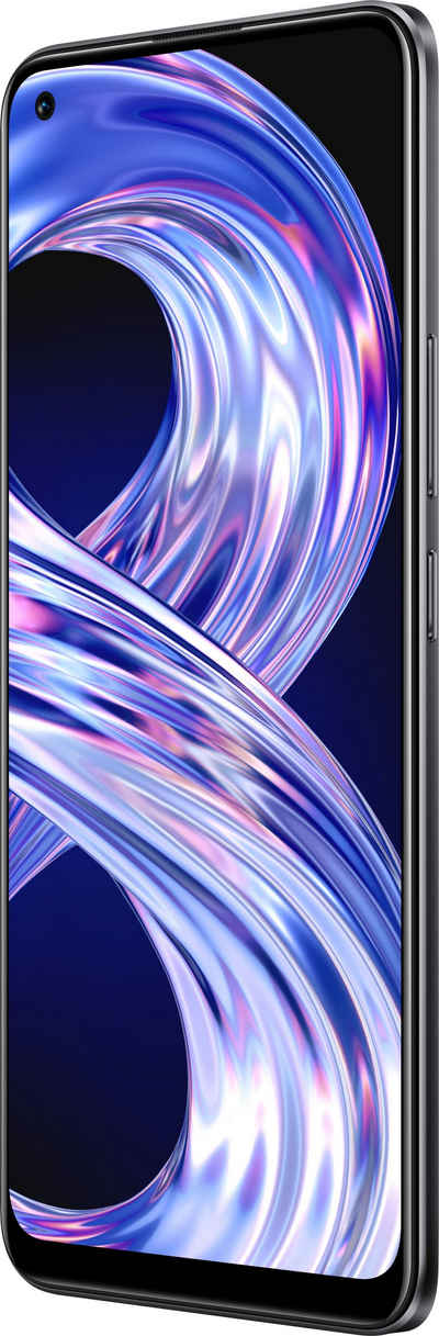 Realme 8 Smartphone (16,3 cm/6,4 Zoll, 64 GB Speicherplatz, 64 MP Kamera)