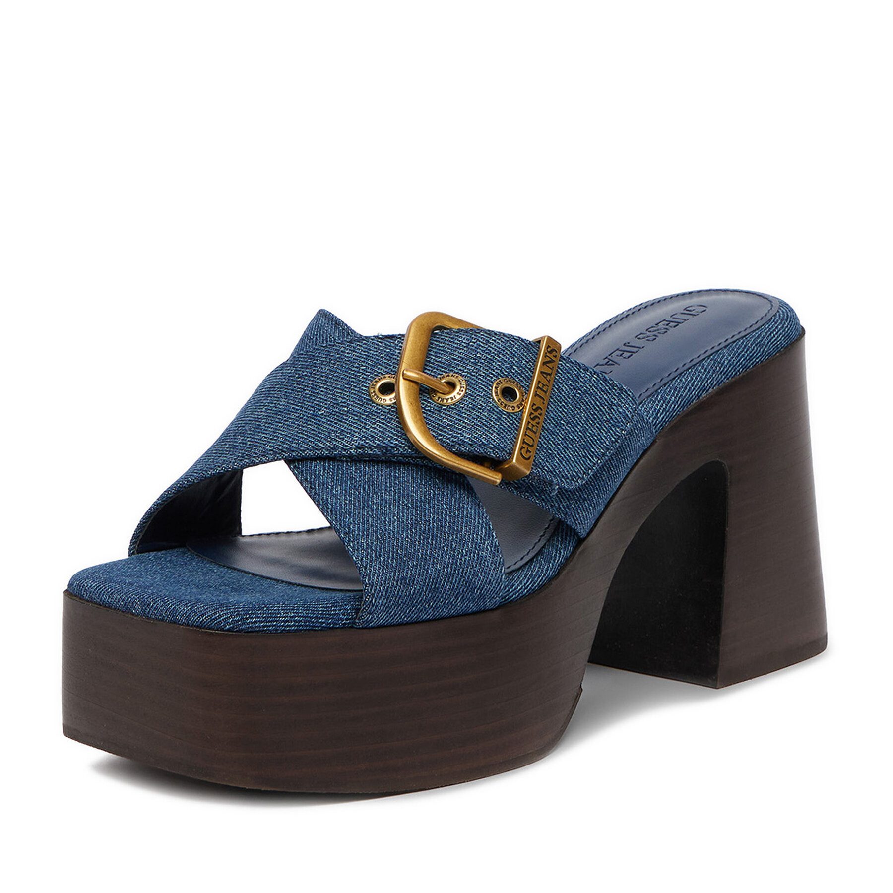 GUESS JEANS Guess Jeans Damen-Flip-Flops Blau Badepantolette
