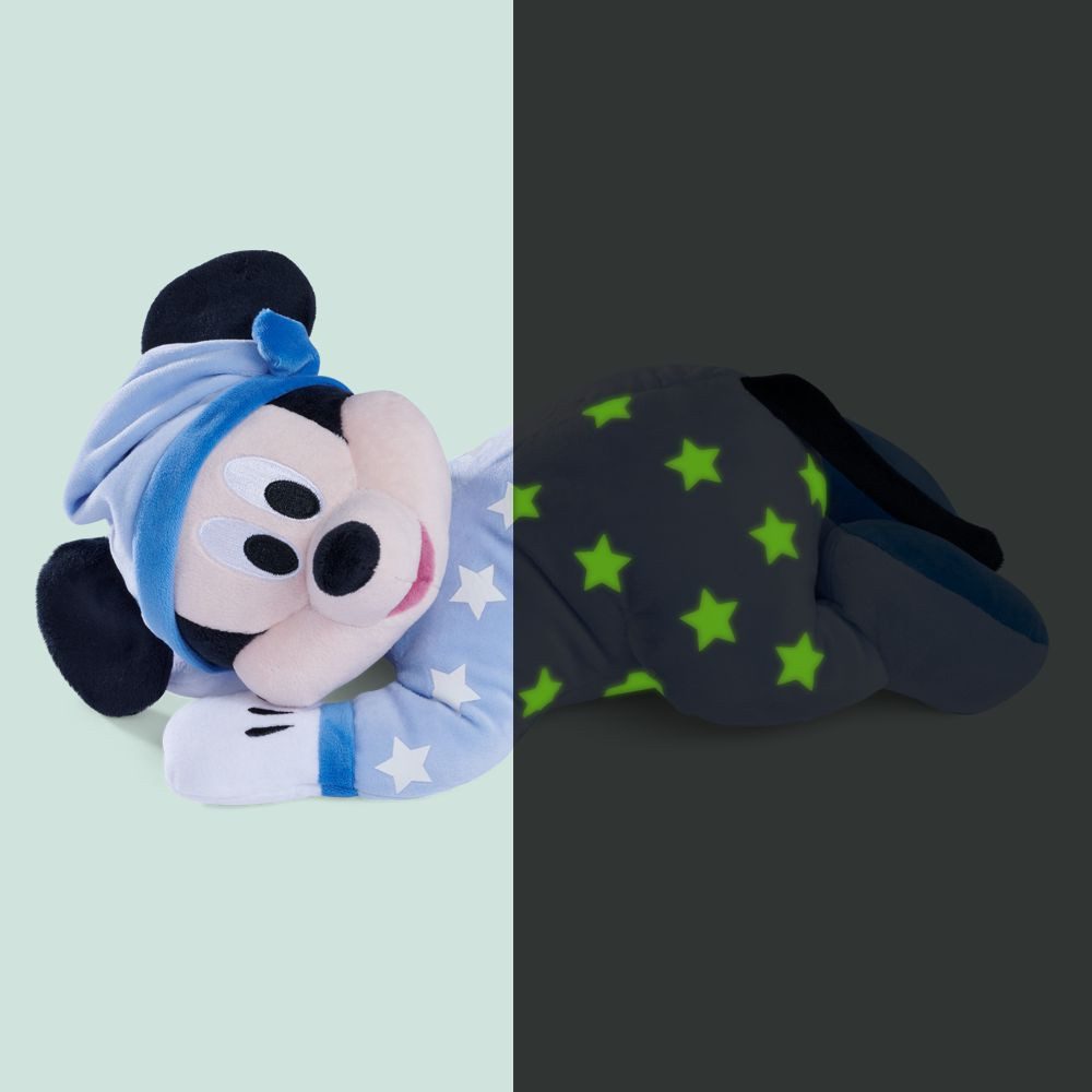 Disney Mickey Mouse Plüschfigur Micky Maus Plüsch-Figur 30 cm Mickey Mouse Glow in the Dark