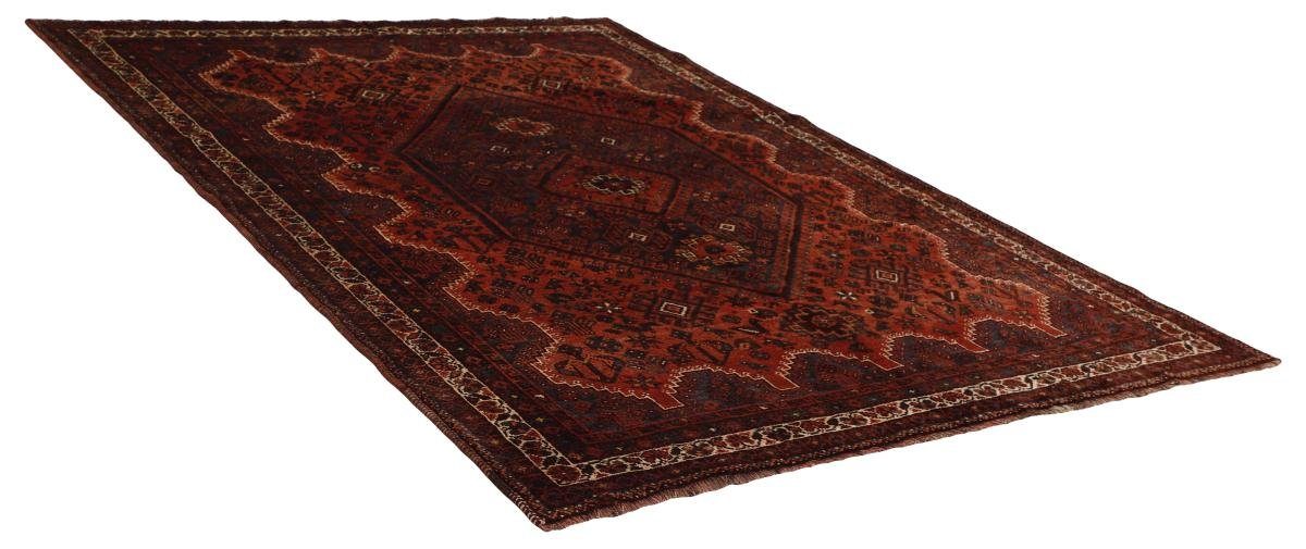 Höhe: / Handgeknüpfter Orientteppich Shiraz 10 173x243 mm Perserteppich, rechteckig, Orientteppich Trading, Nain