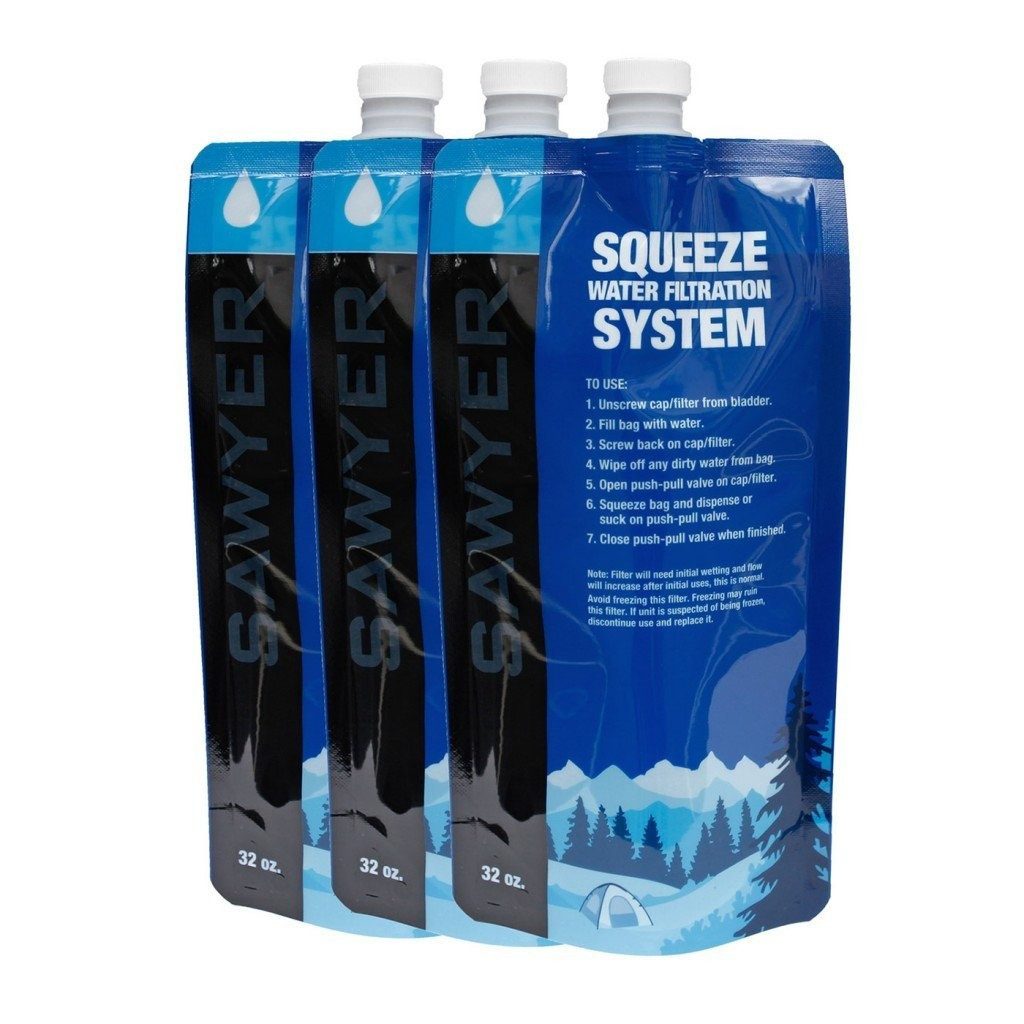 Sawyer Wasserfilter Sawyer® 32oz Ersatzbeutel Set 3-Pack