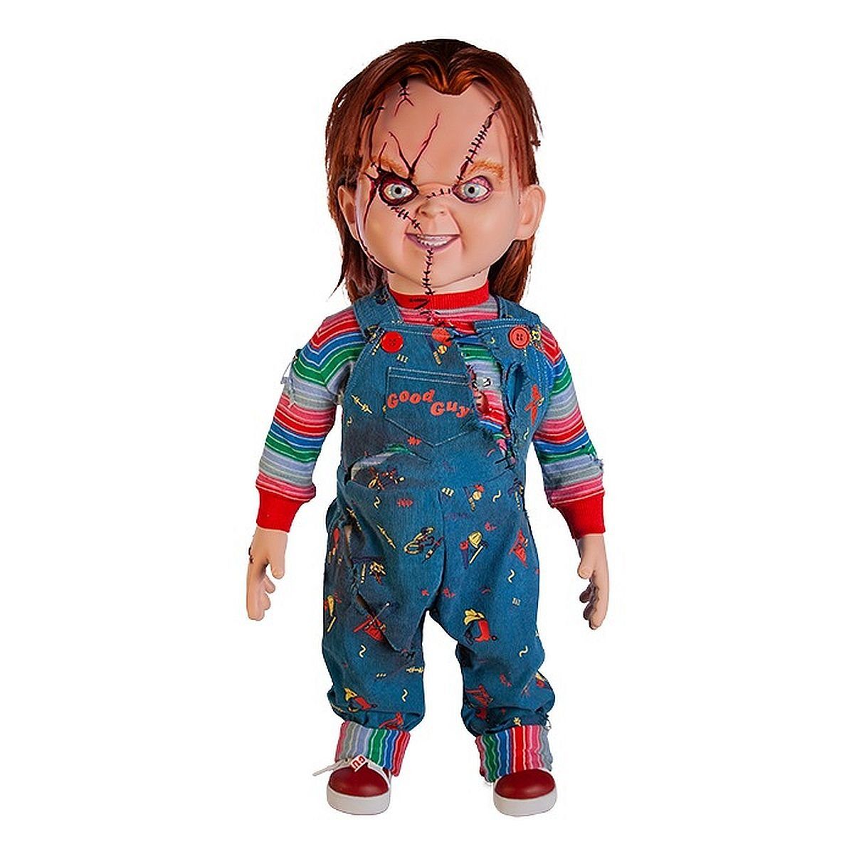 Trick or Treat Actionfigur Seed of Chucky Figur Scarred Chucky Doll 1:1 Replik