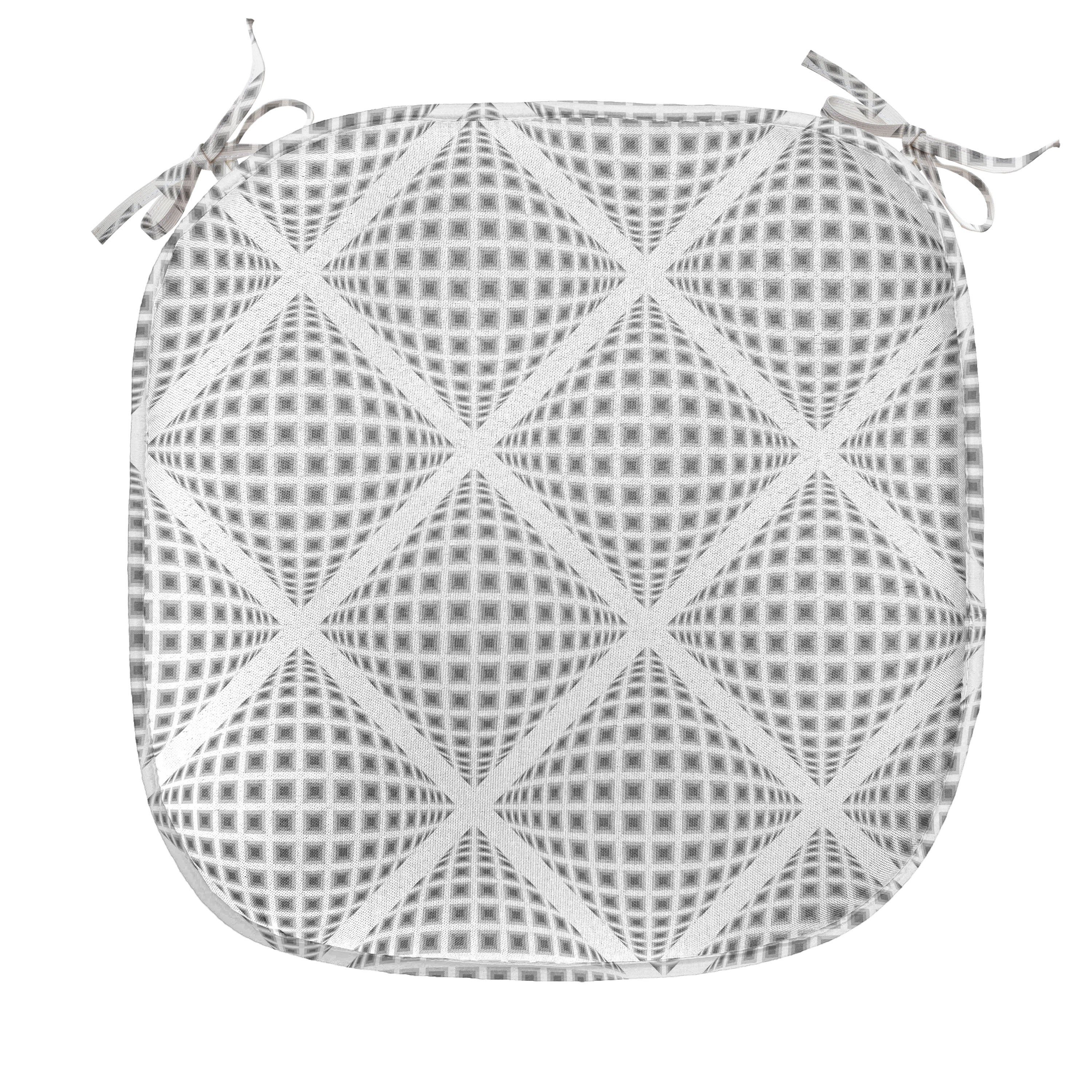 Abakuhaus Küchensitze, Digital-Diamant-Formular für mit Geometrisch wasserfestes Riemen Kissen Dekoratives Stuhlkissen