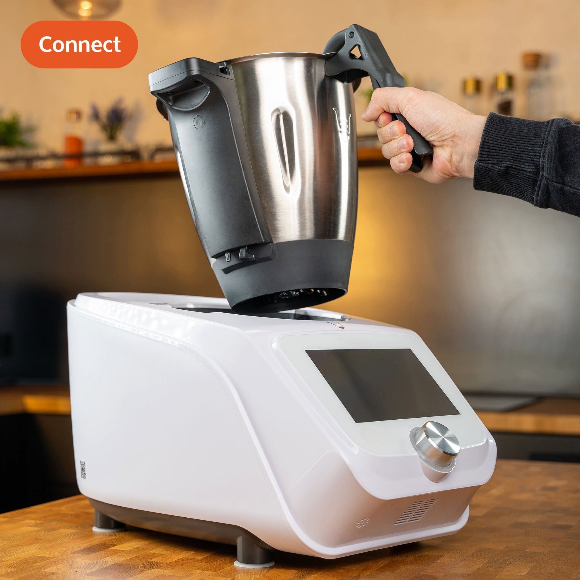 Mixcover Küchenmaschinen-Adapter mixcover Haltegriff für Monsieur Cuisine  Connect, Monsieur Cuisine Smart Zubehör