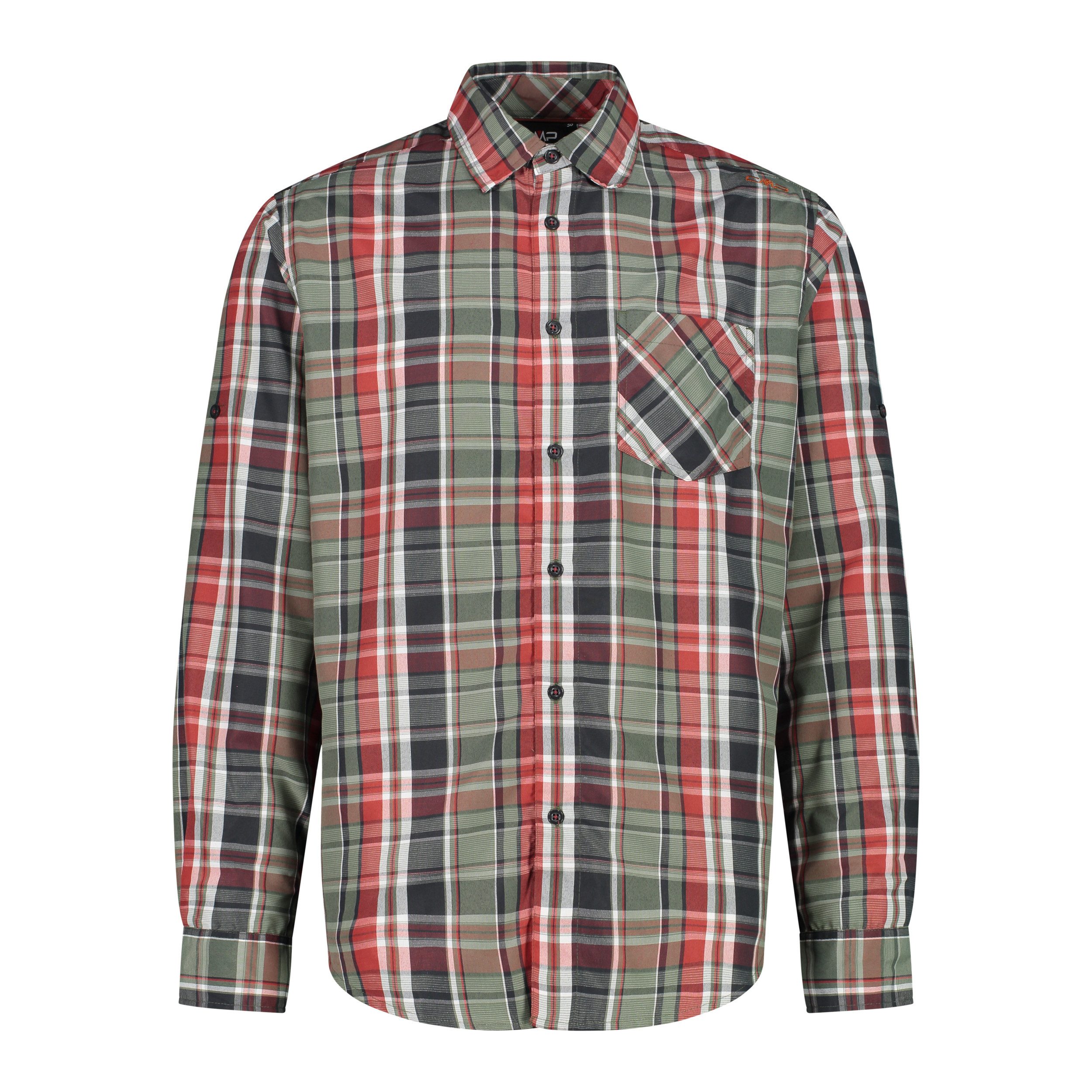 Kurzarmhemd CMP Herren Langarm Hemd Man Shirt 30T9927