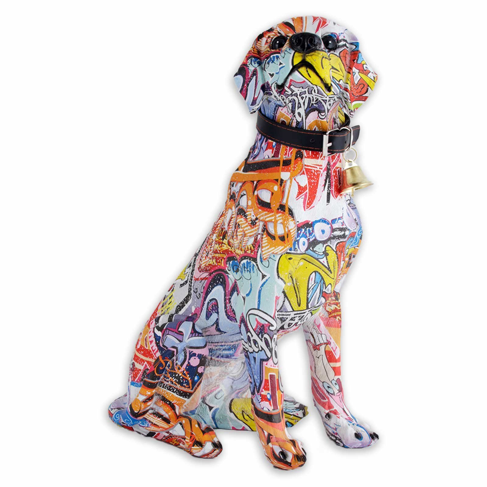 Tierfigur Deko Figuren - Retriever Tiere Figur Monkimau Dekoration Labrador Wohnzimmer (Packung)