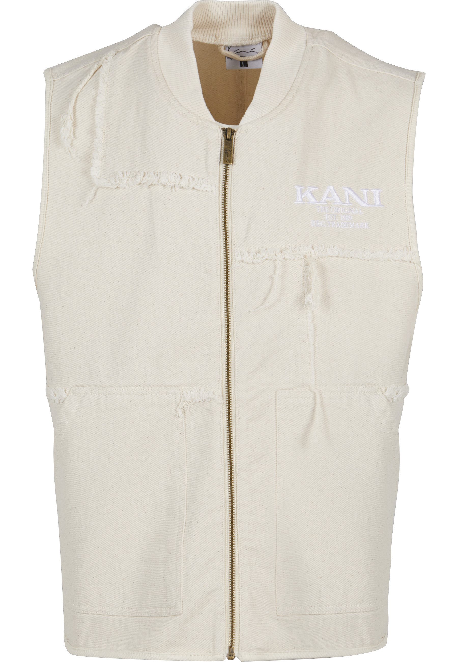 Karl Kani Steppweste Karl Kani Herren KM241-011-1 Karl Kani Retro Patchwork Vest (1-tlg)