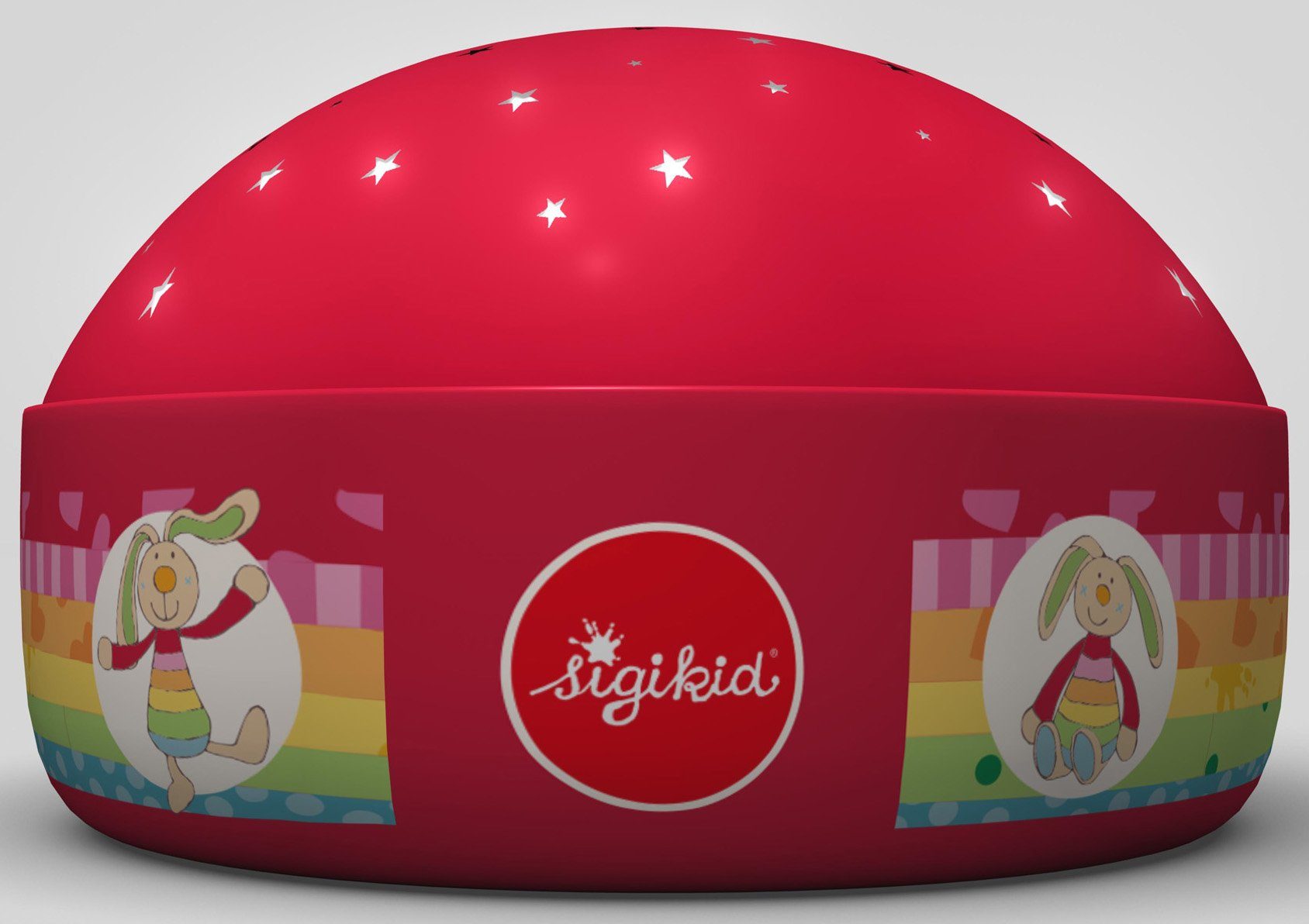 niermann LED Nachtlicht Rainbow Rabbit Projektor, Kinderlampe, LED fest int günstig online kaufen