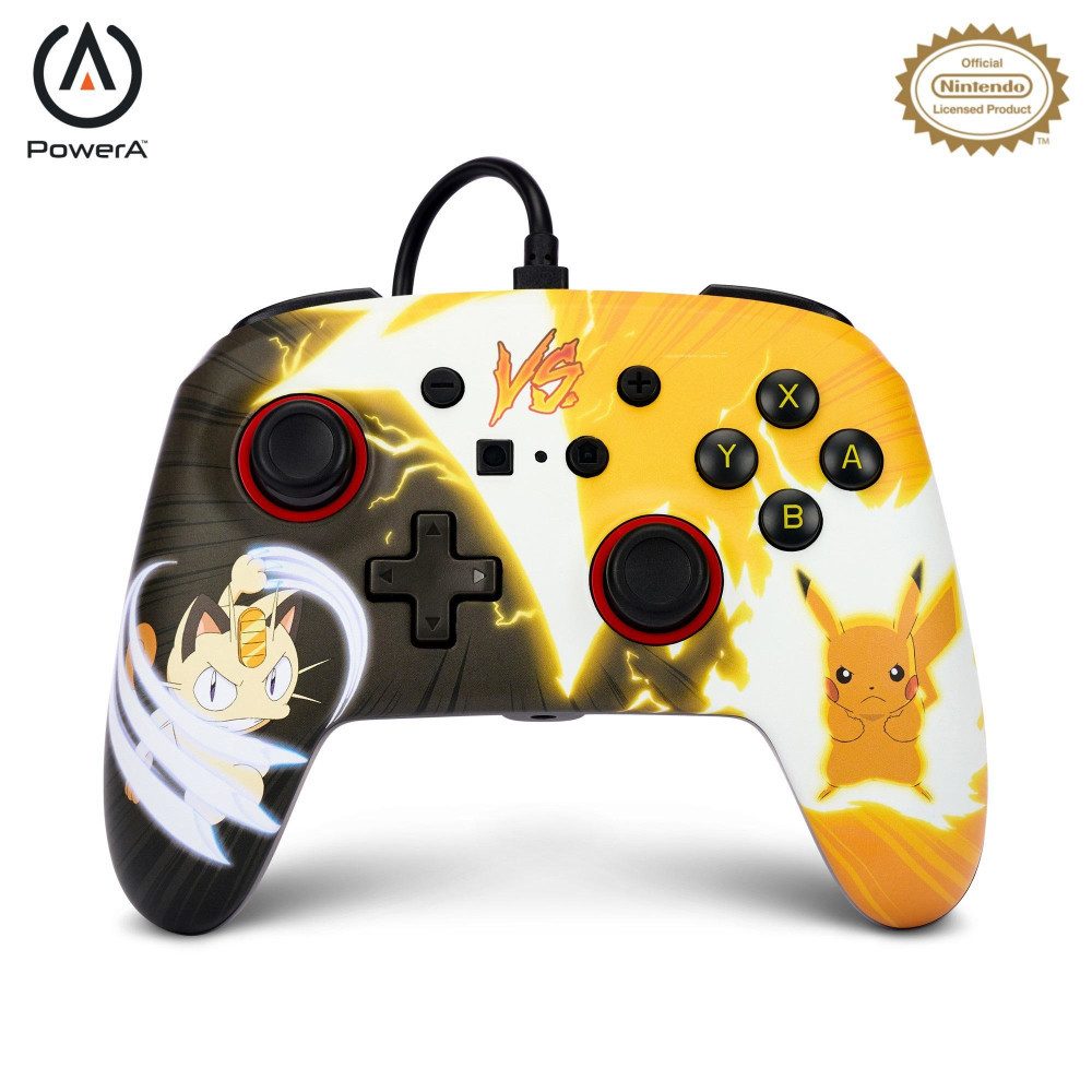 Pokémon: Pikachu vs. Meowth Nintendo Switch Controller Switch-Controller