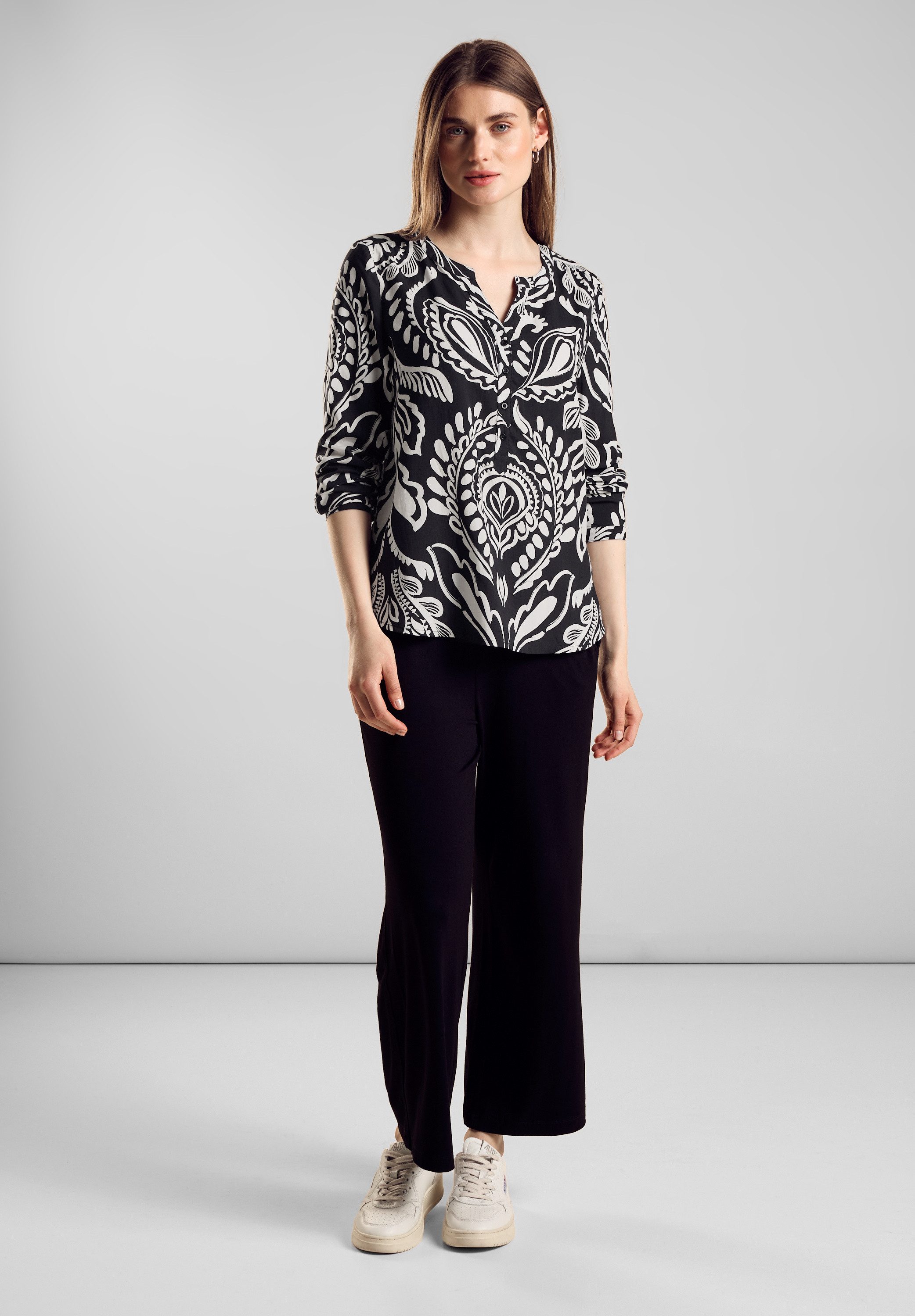 STREET ONE Shirtbluse aus softer Viskose