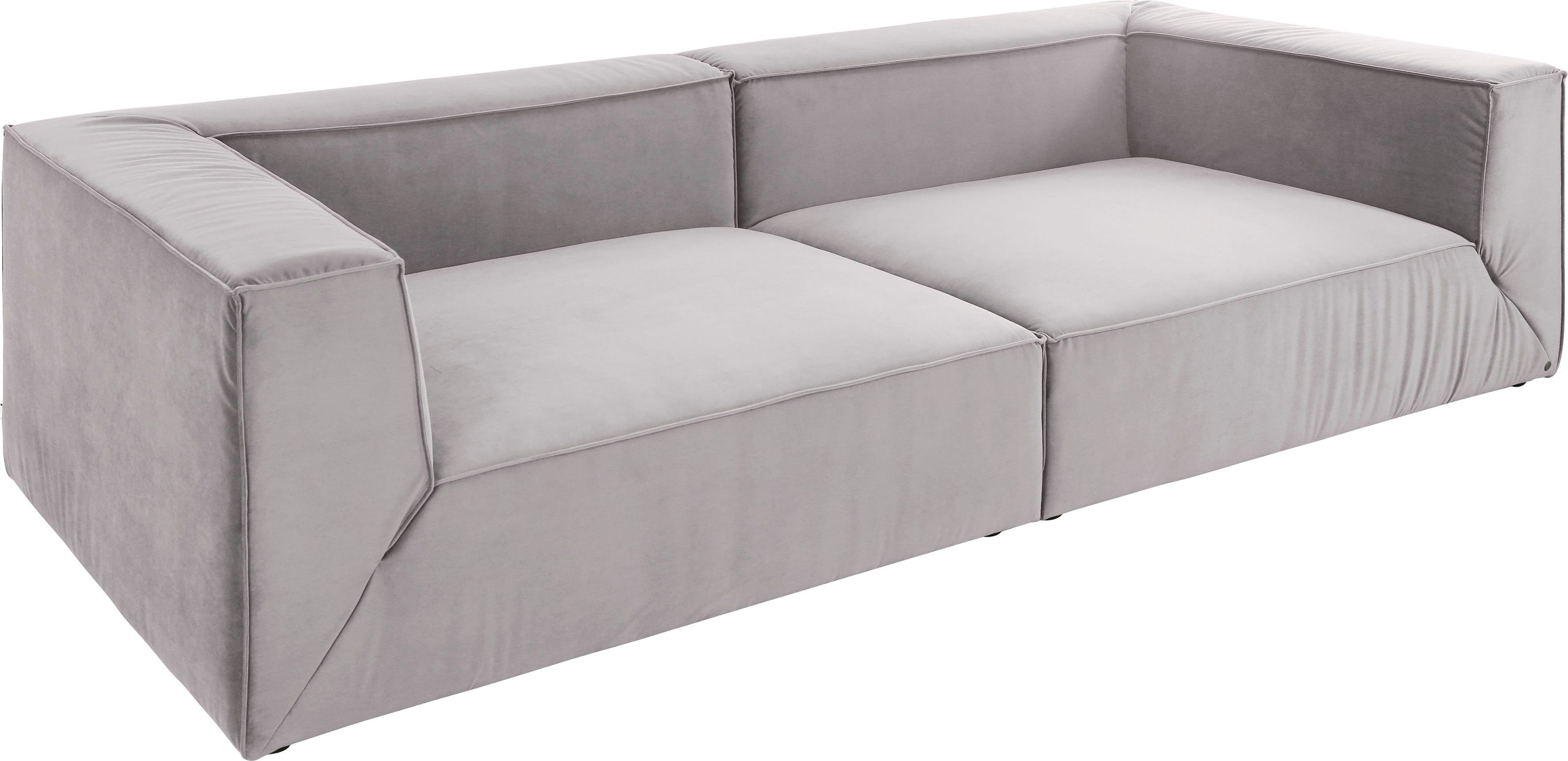 TOM TAILOR HOME Big-Sofa mit Sitztiefenverstellung, Breiten, cm CUBE, Tiefe BIG wahlweise 2 in 129