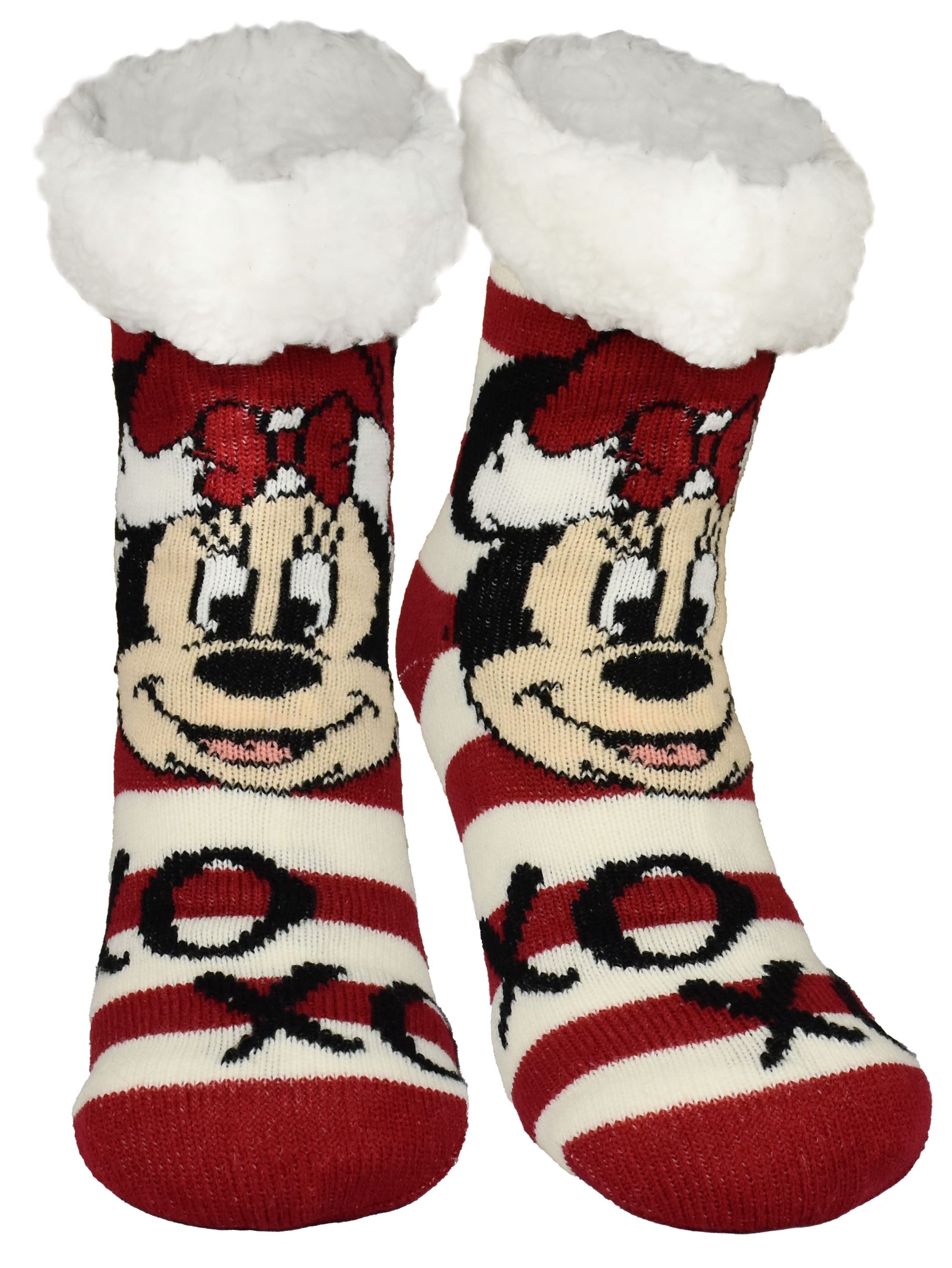 United Labels® Haussocken Disney Mickey Mouse Hüttensocken Haussocken Kuschelsocken Socken
