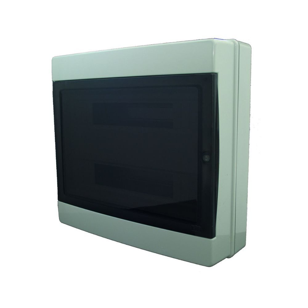 ViD Verteilerbox Aufputz Kleinverteilerkasten IP65, 36 Module