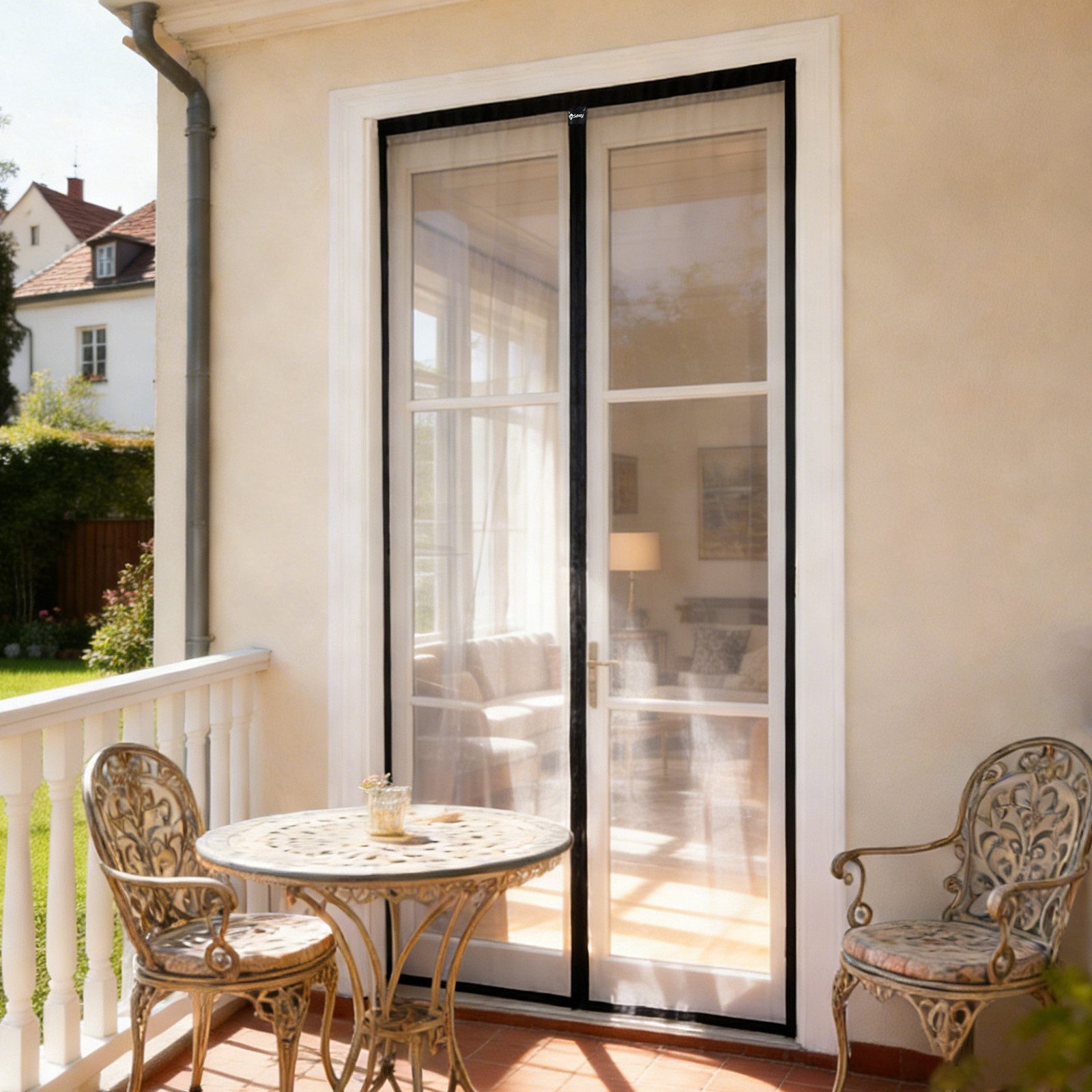 Sekey Insektenschutz-Tür Fliegengitter für Balkontür Magnet ohne Bohren Insektenschutzgitter, Insektenschutz Tür für Terrassentür Fliegengitter Tür Moskitonetz
