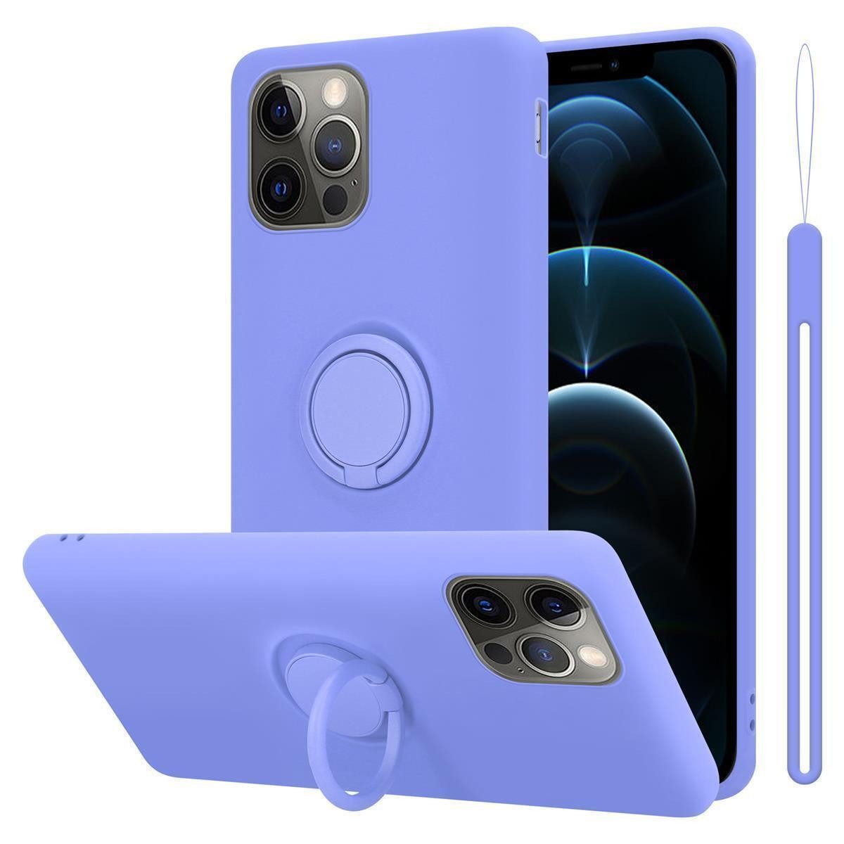 Cadorabo Handyhülle für iPhone 12 / 12 PRO Hülle Apple iPhone 12 / 12 PRO, Robustes Hard Case - Handy Schutzhülle - Hülle - Back Cover Bumper