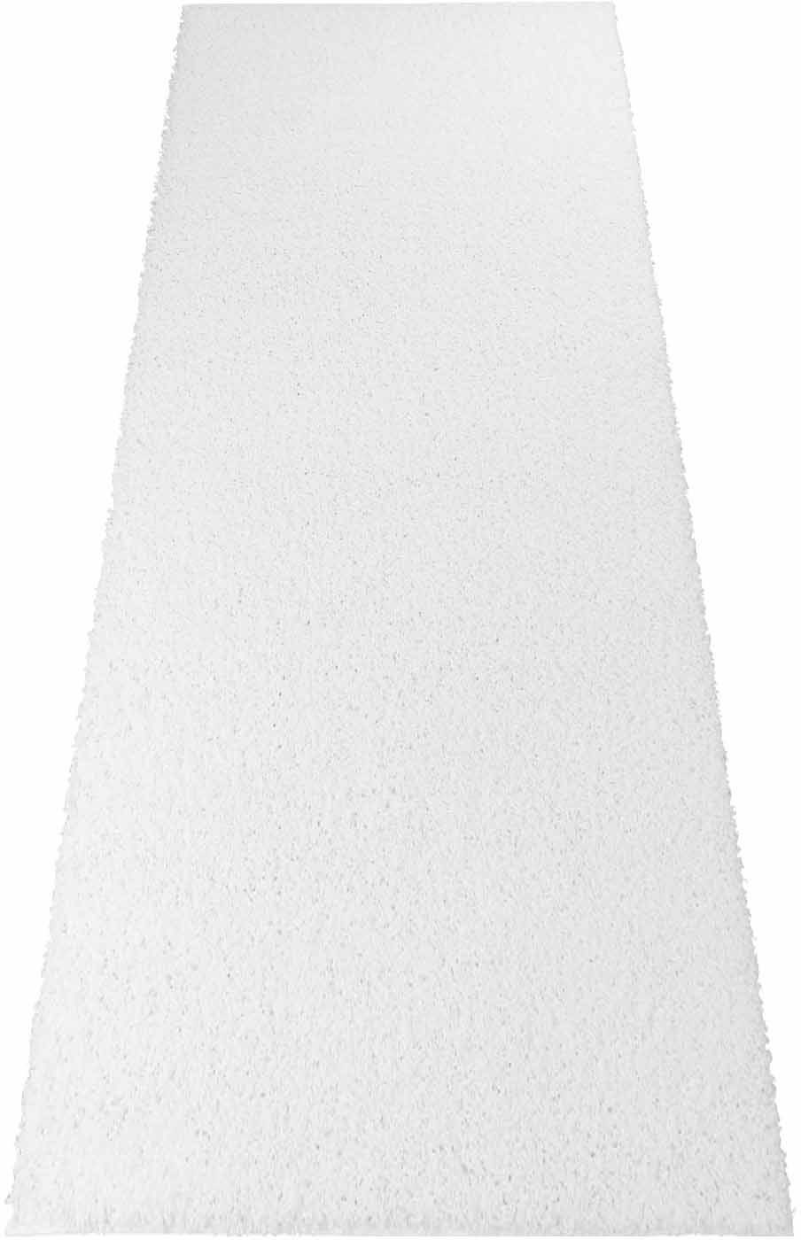 Carpet City Hochflor-Teppich Shaggi uni 500, rechteckig, Höhe: 30 mm, Läufe günstig online kaufen