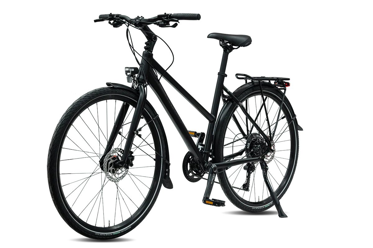 Rabeneick Cityrad Rabeneick TS5 Lite Trekkingrad 28 Zoll, 9-Gang Shimano Schaltwerk, 9 Gang SHIMANO CUES RD-U4020, 9-fach Schaltwerk, Fahrrad mit Gepäckträger, Kettenschaltung, für Damen und Herren