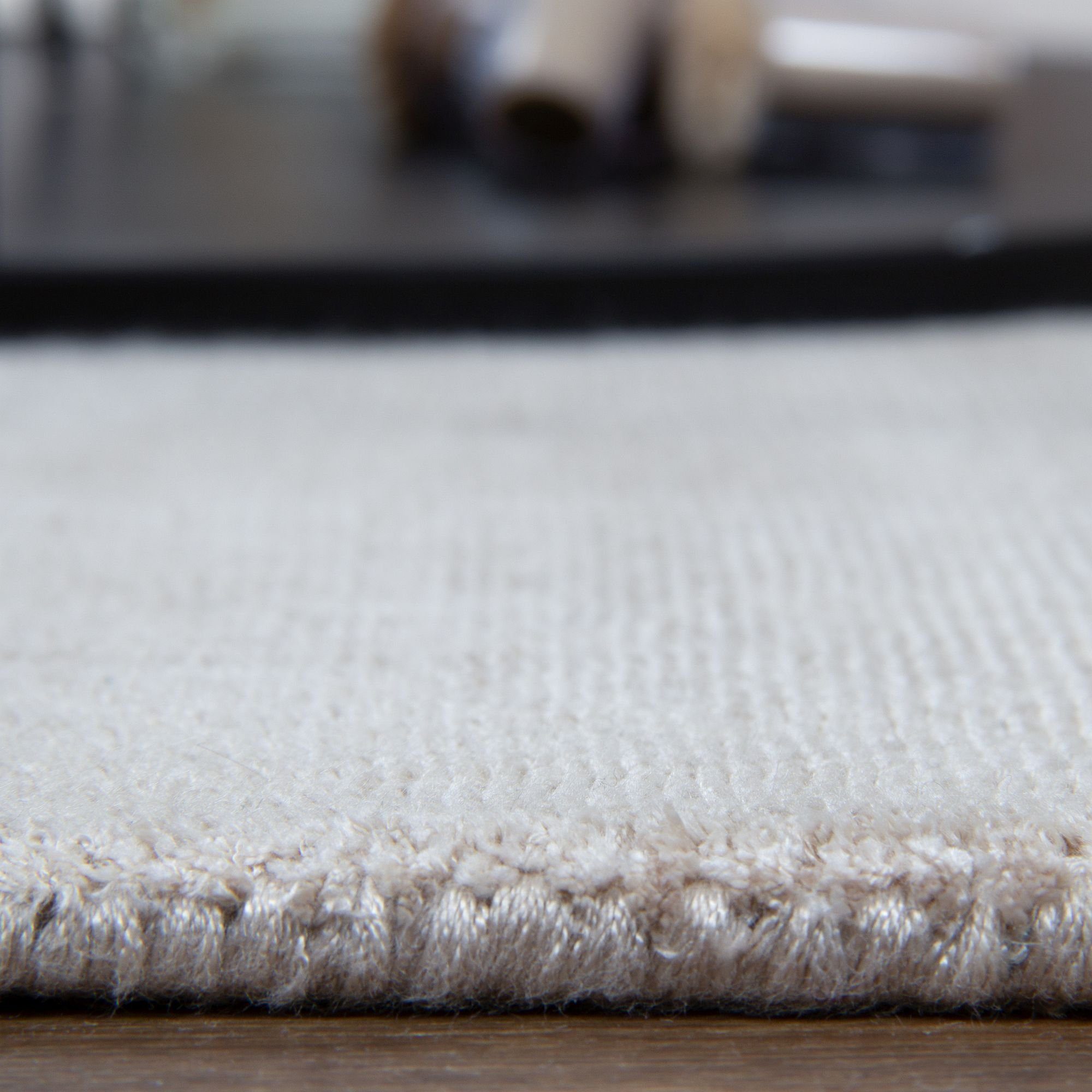 Consilio Concept Designteppich NOBEL Teppich Wohnzimmer Seidenglanz luxuriös Viskose moderner weich