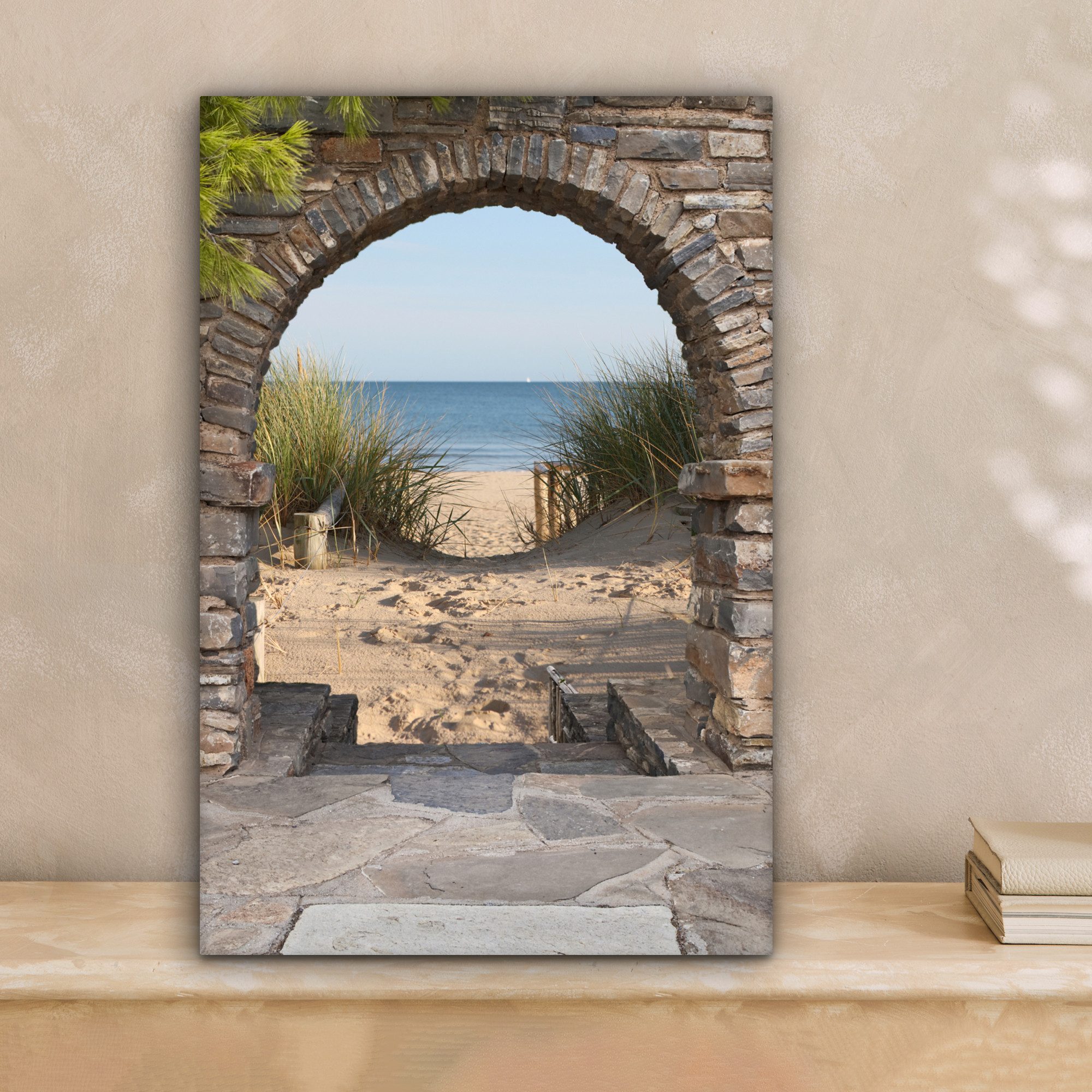 OneMillionCanvasses® Leinwandbild Aussicht - Strand - günstig online kaufen