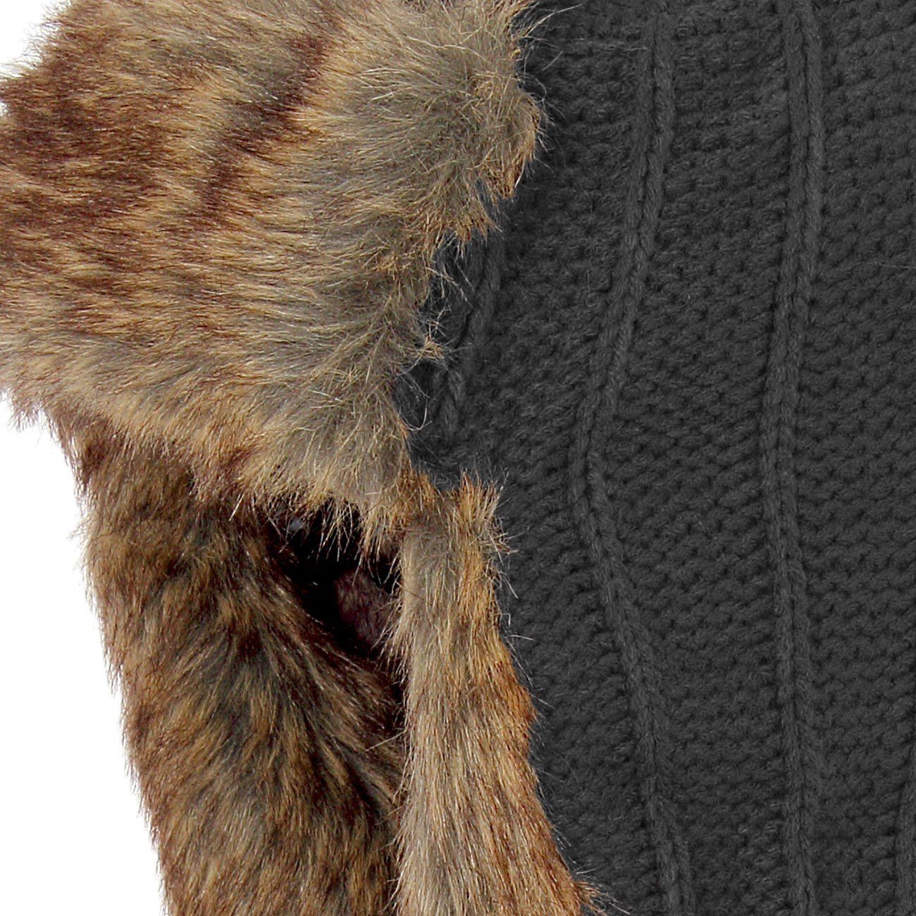 Caspar Ohrenmütze MU001 Damen Winter Fell Mütze / Fliegermütze mit klassisc günstig online kaufen