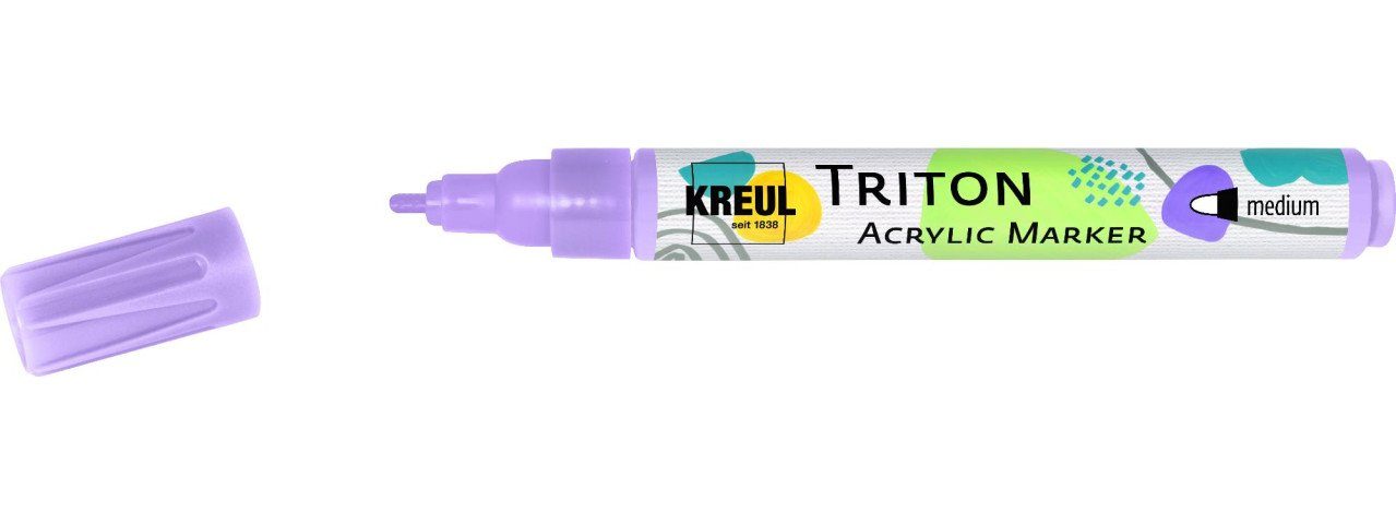 Kreul Flachpinsel Kreul Triton Acrylic Marker medium flieder