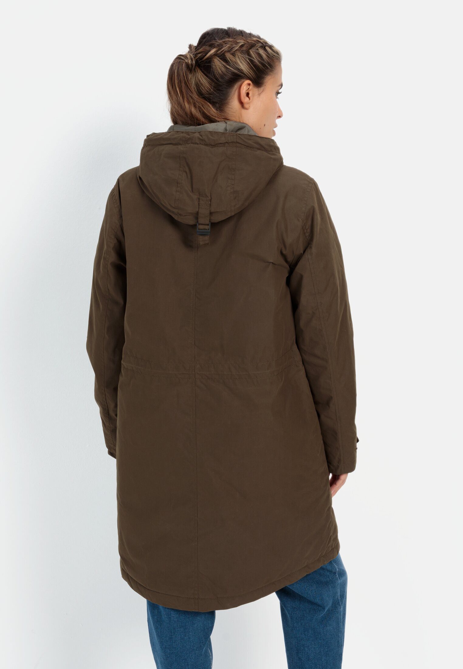 camel active Wintermantel mit fester Kapuze günstig online kaufen