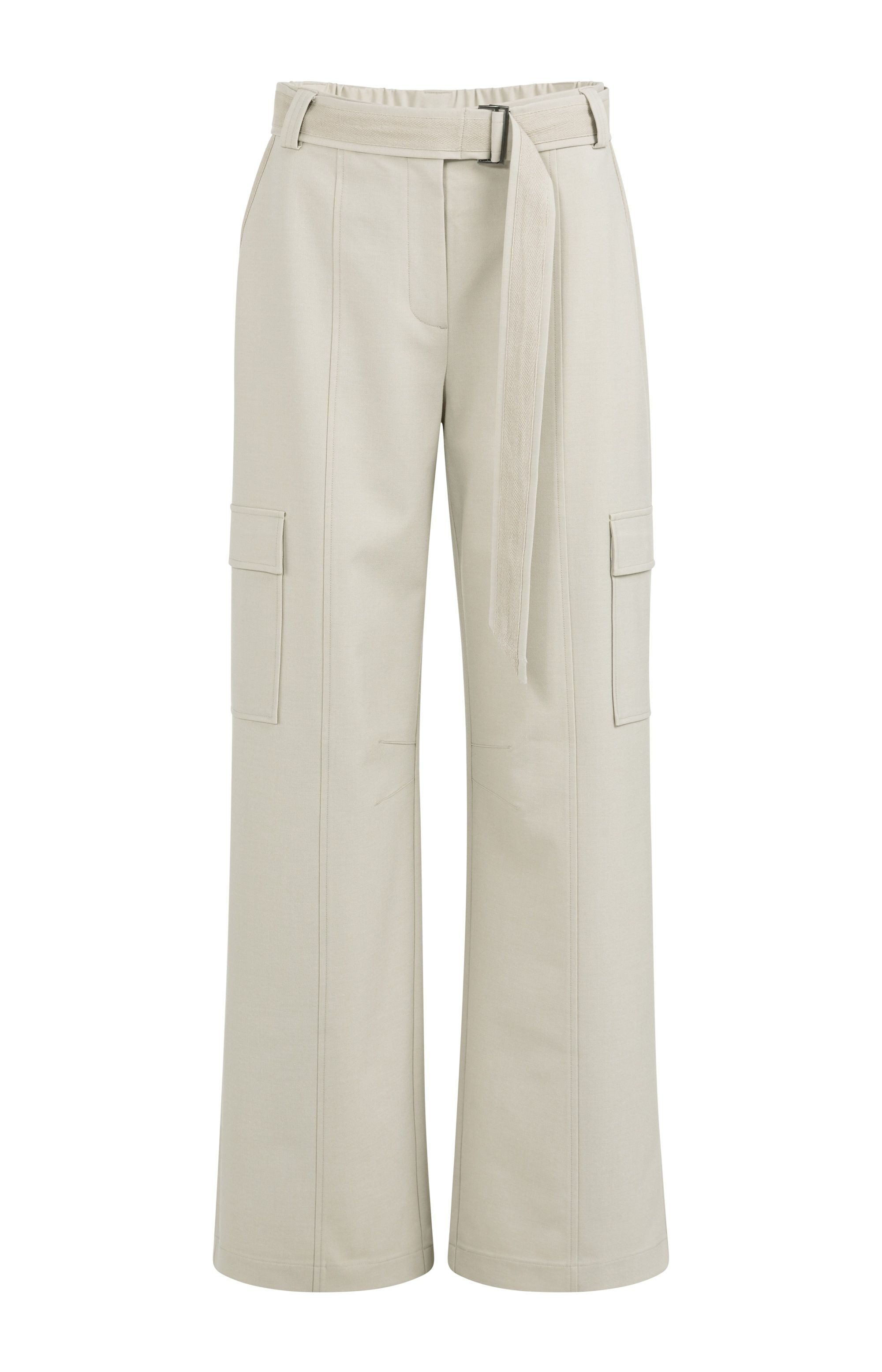 YAYA Taillenhose Cargohose mit geradem Bein