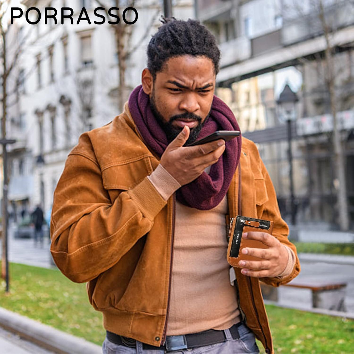 RWEUOQ Geldbörse Herren Geldbörse Münzbörse mit günstig online kaufen