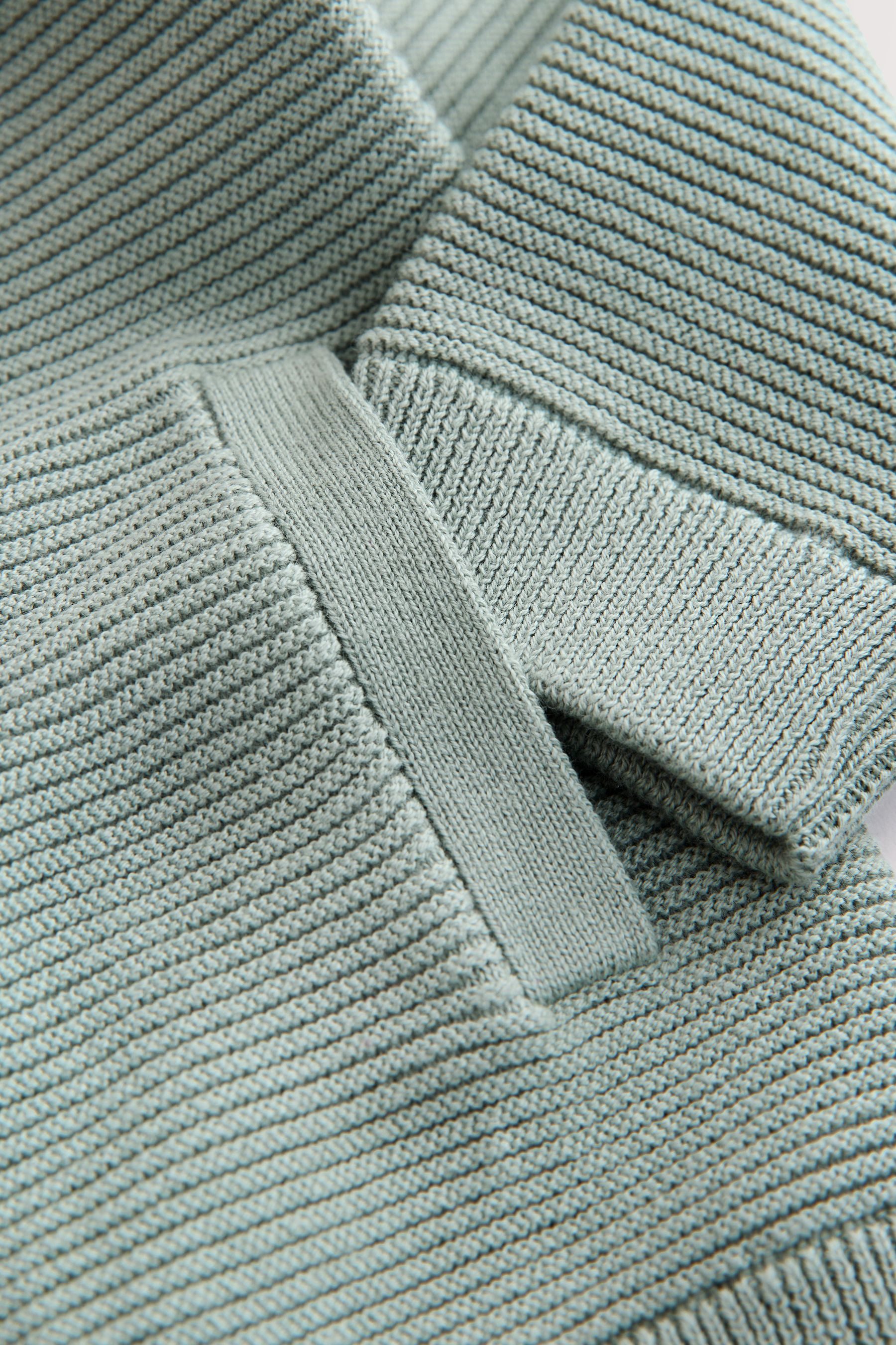Next Strickjacke Cardigan mit durchgehendem Reißverschluss (1-tlg)